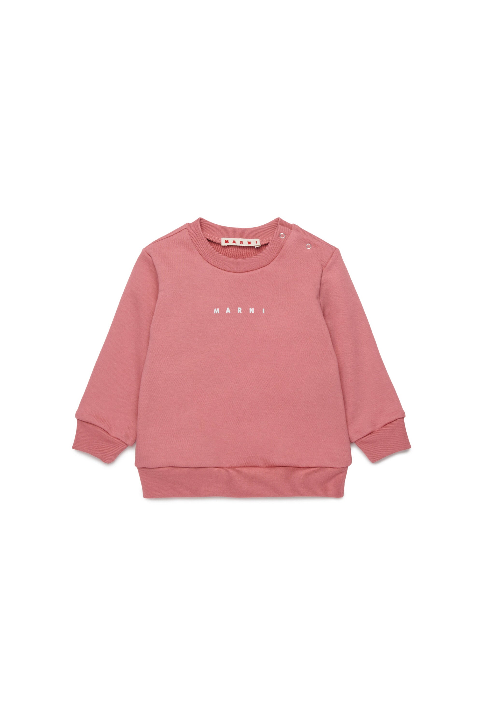 ¡Sudadera de cuello redondo con logo MARNI!