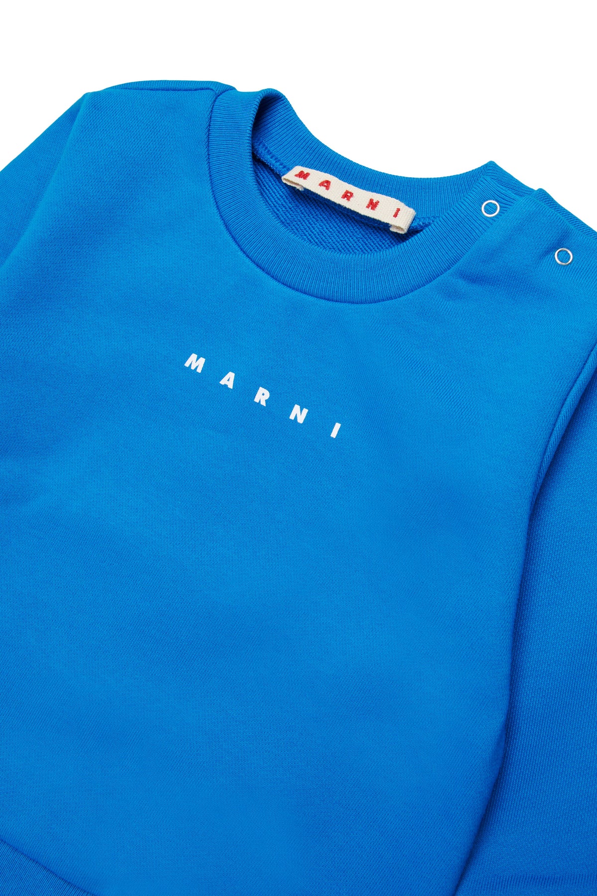 Sudadera de cuello redondo con logo Marni