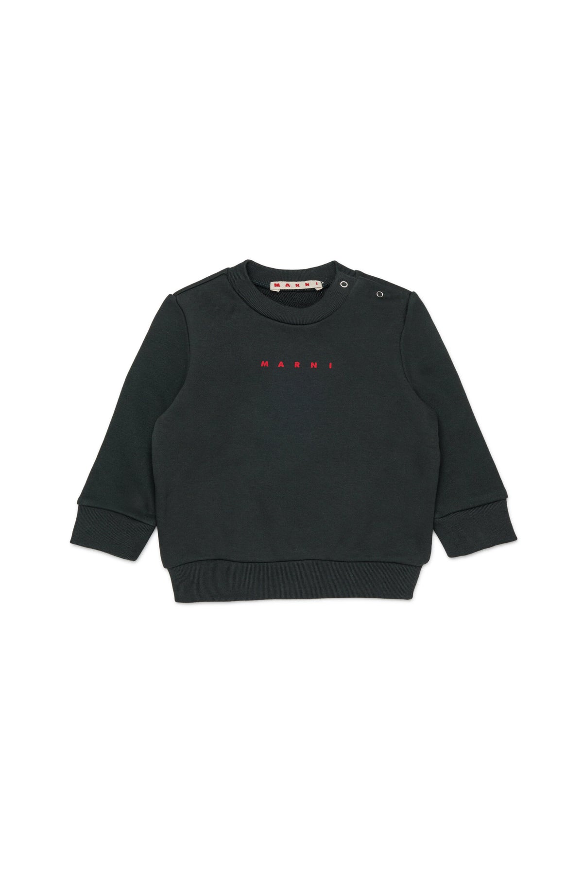 Sudadera de cuello redondo con logo Marni