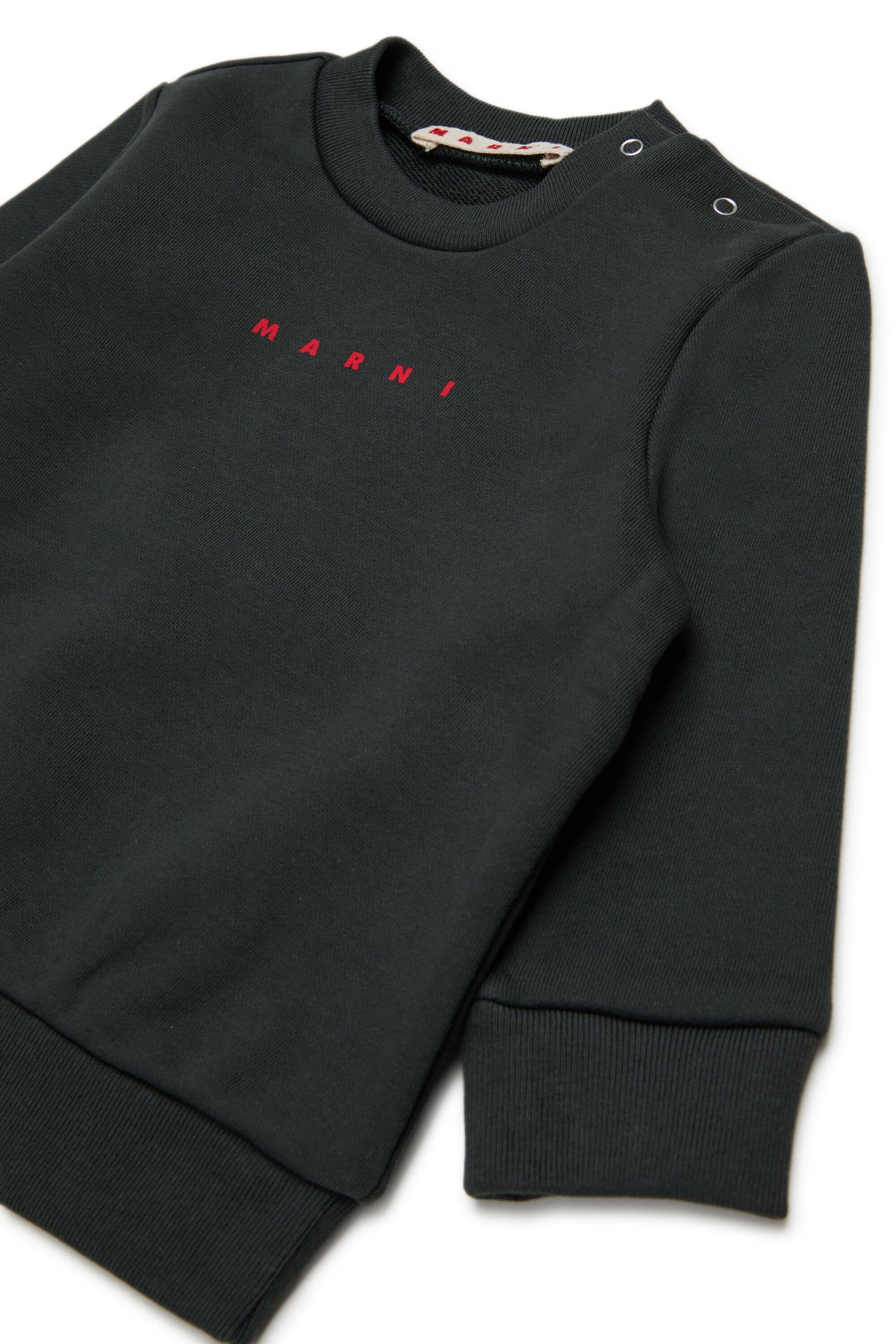 Sudadera de cuello redondo con logo Marni