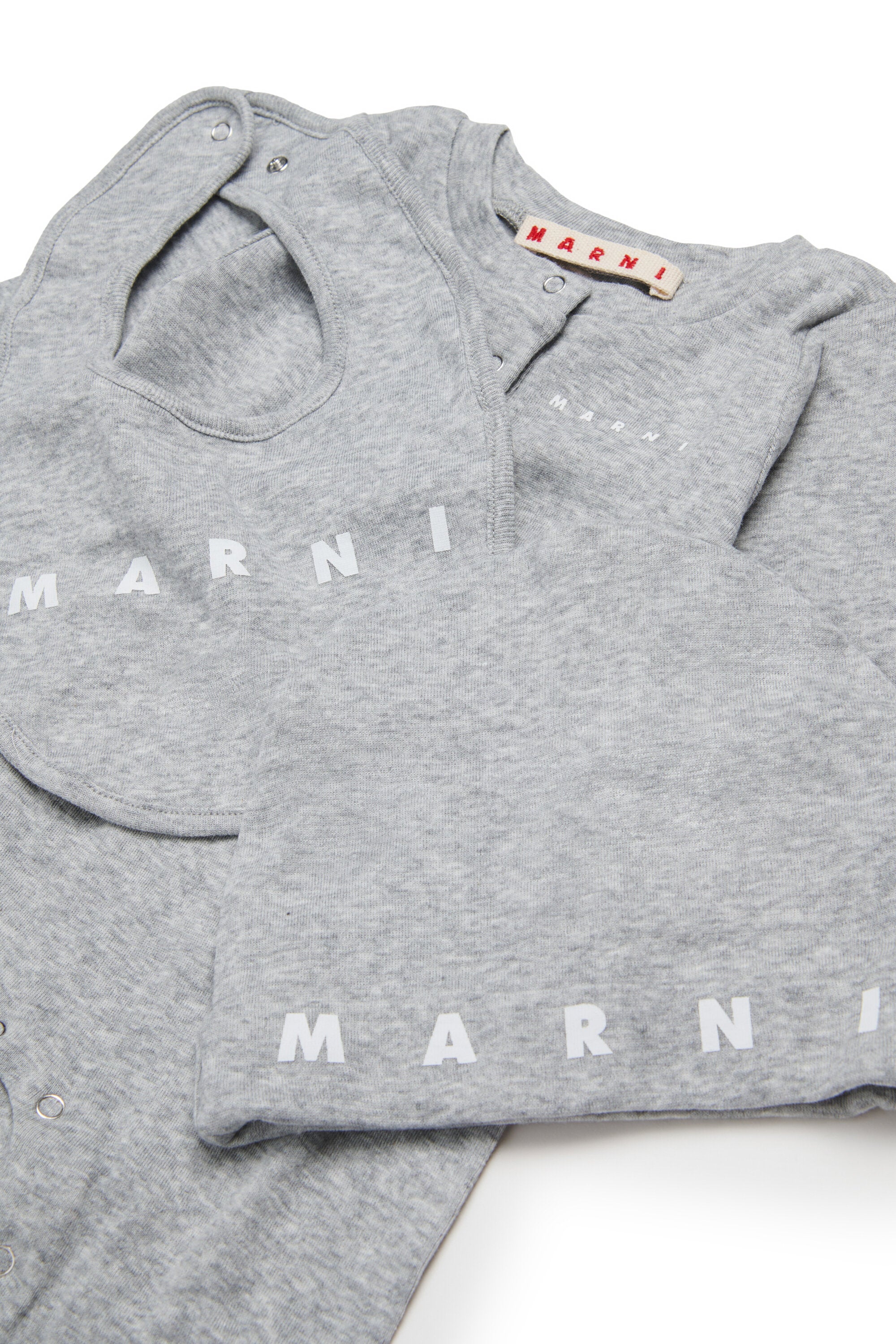 Conjunto de algodón para recién nacido con logotipo