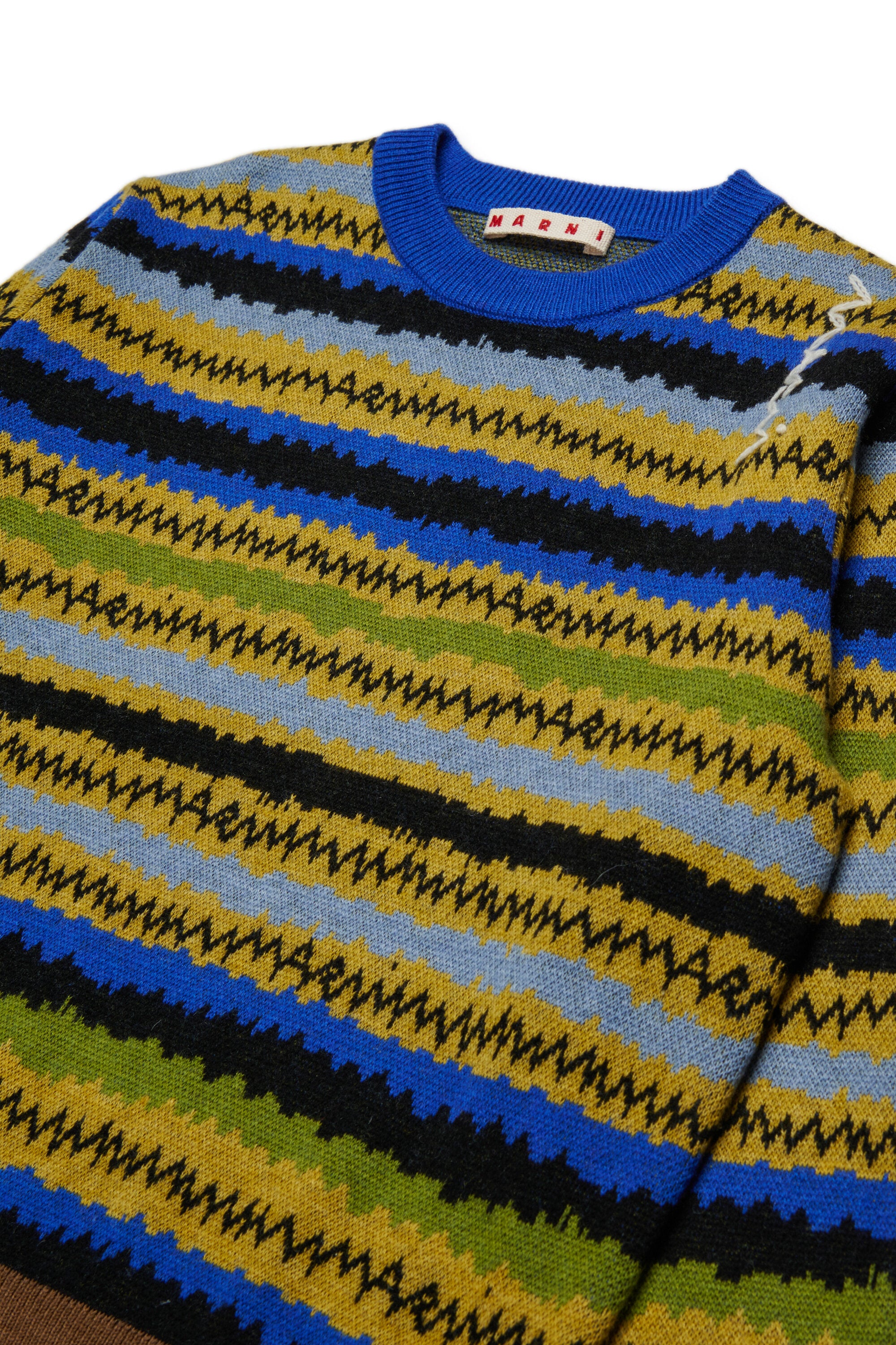 Jersey Rock Doll en mezcla de lana por toda la prenda