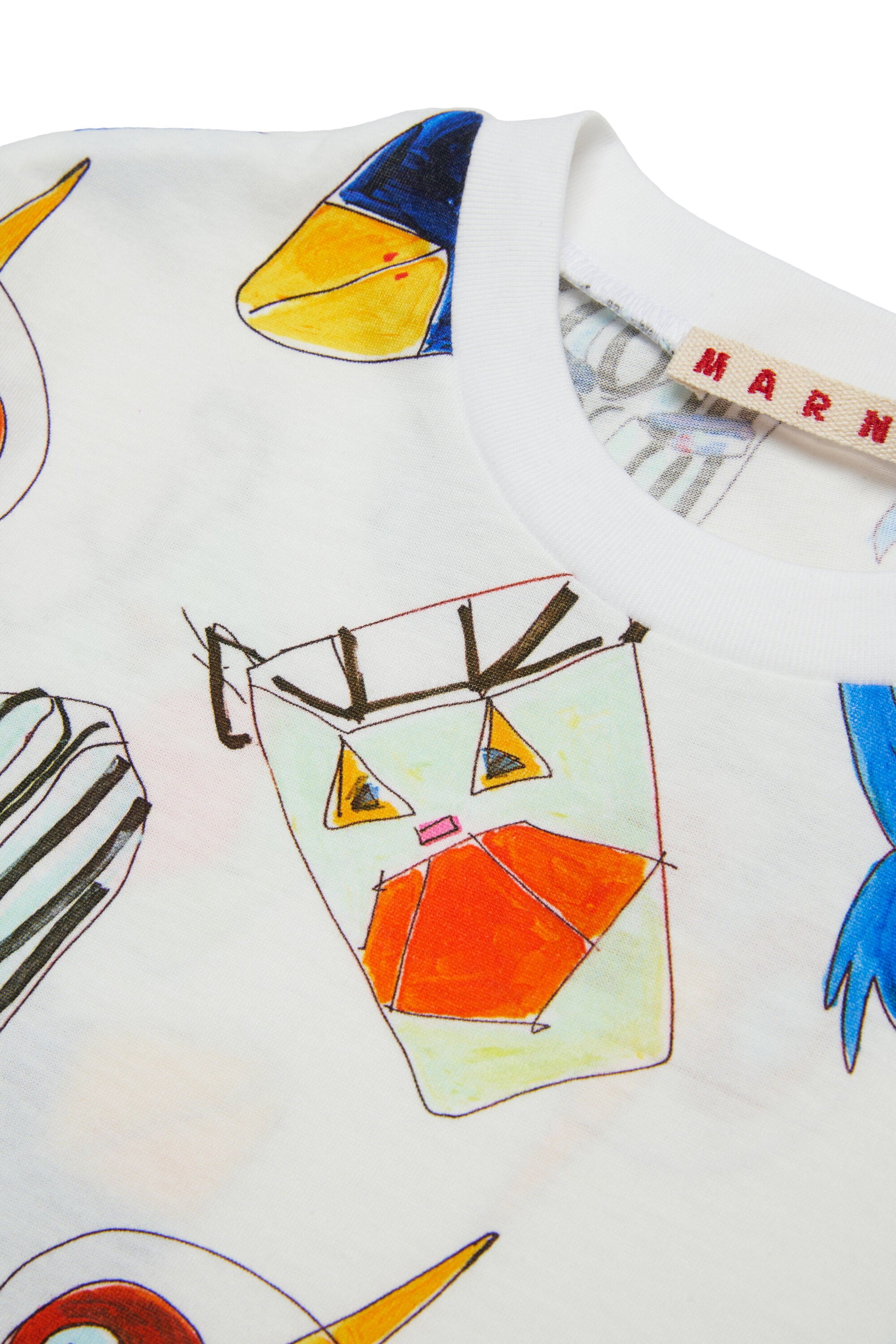 Camiseta de jersey con gráficos Jungle por toda la prenda