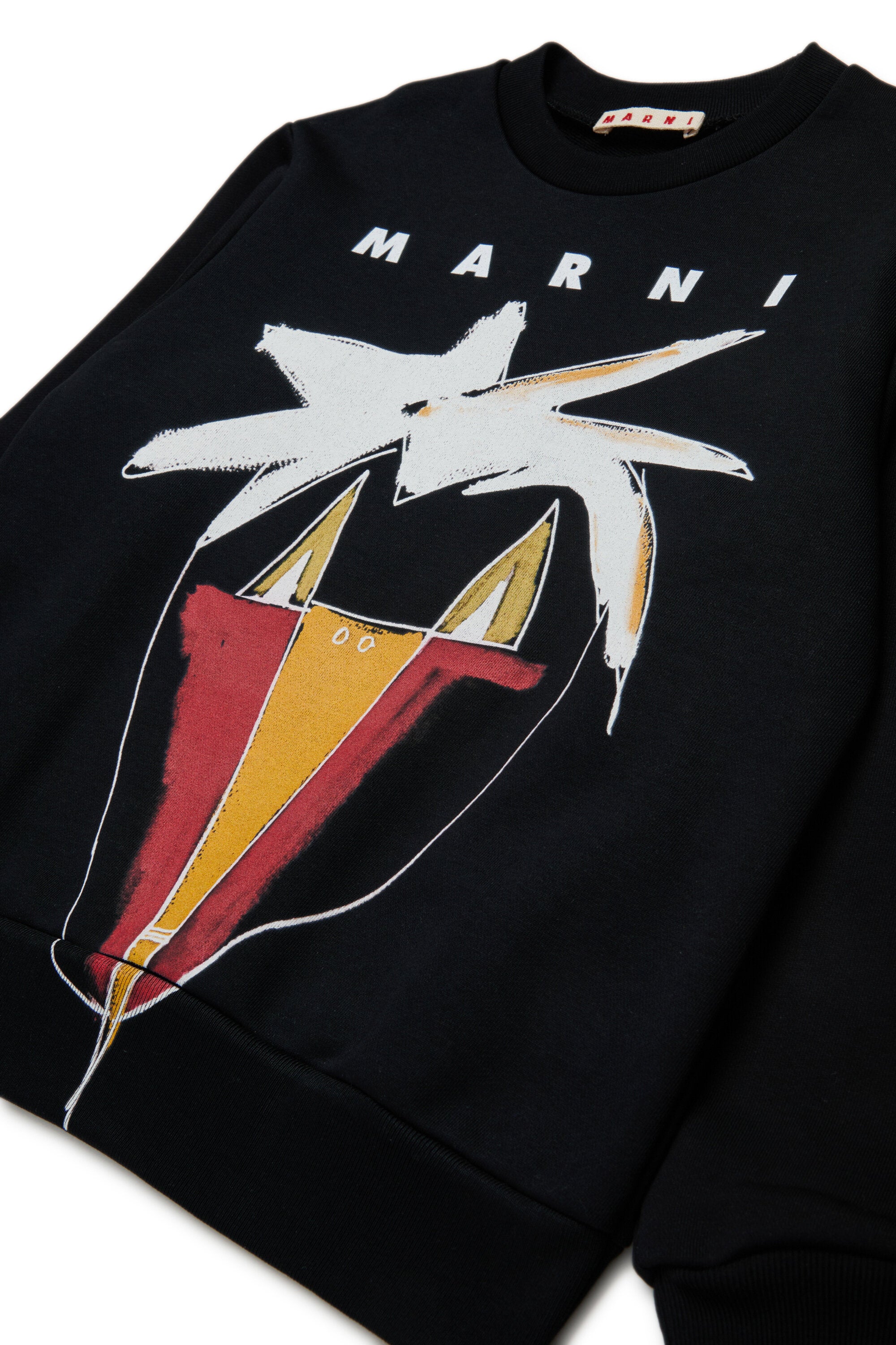 Sudadera de cuello redondo con gráficos Jungle