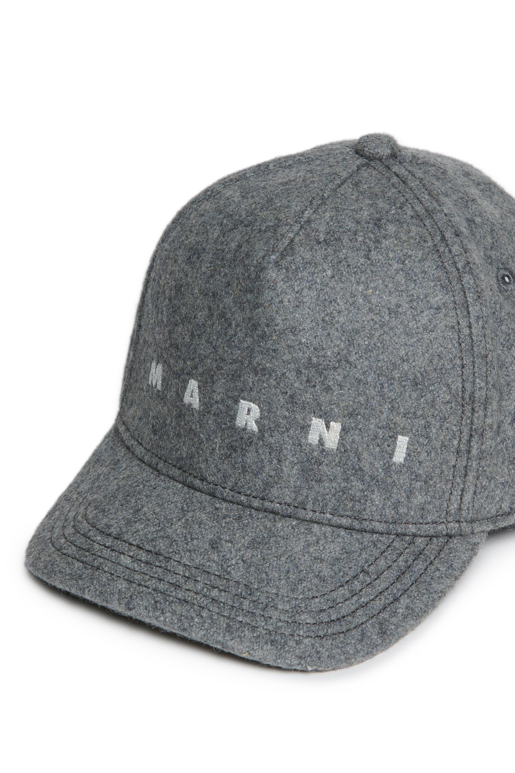 Gorra de béisbol de tela con logotipo