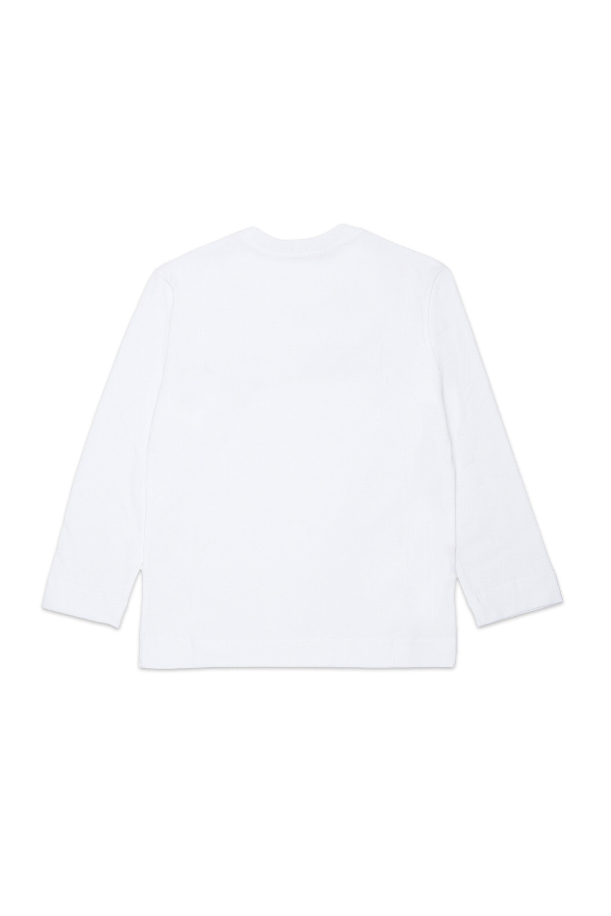 Camiseta de manga larga de jersey con logotipo Marni