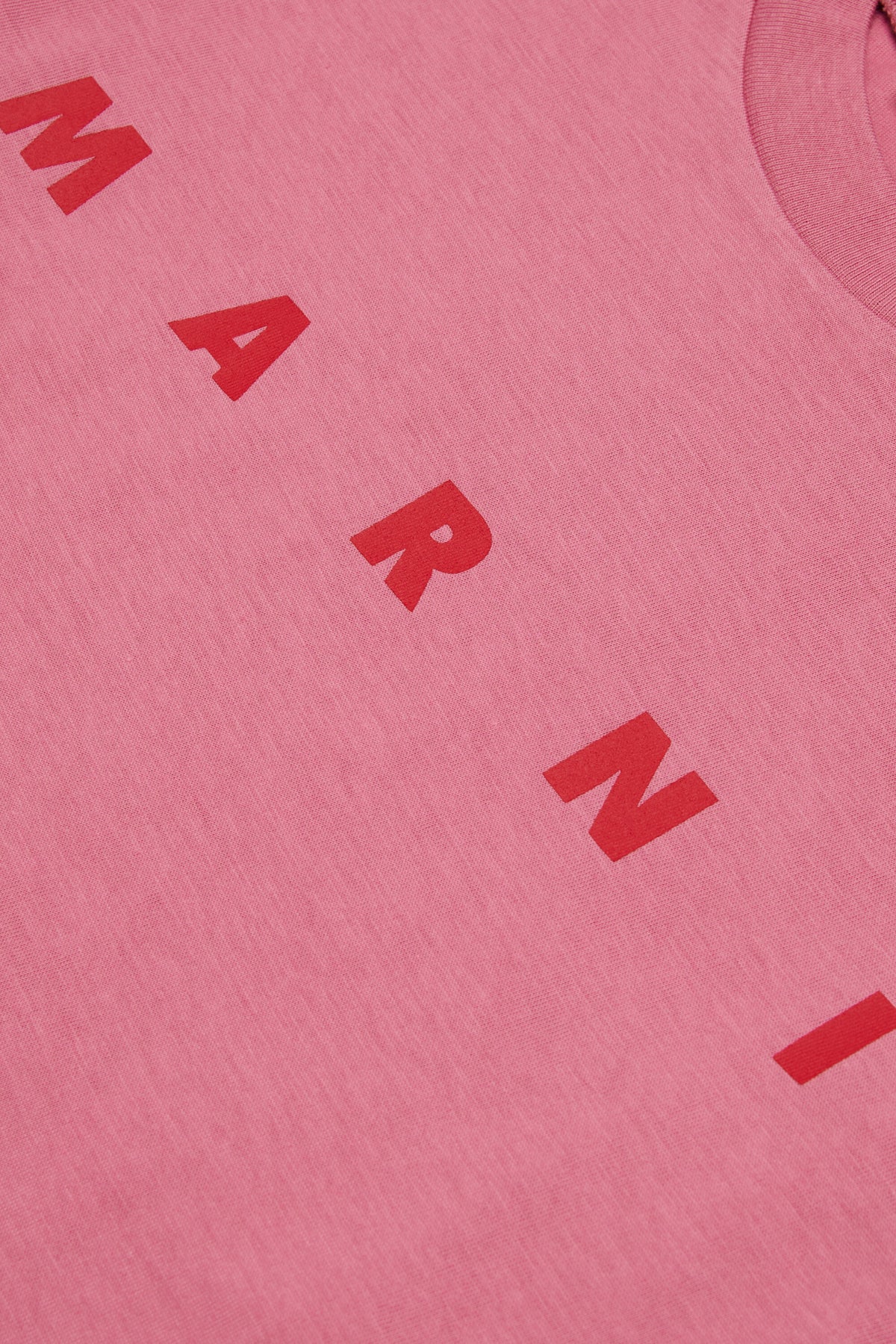 Camiseta de manga larga de jersey con logotipo Marni