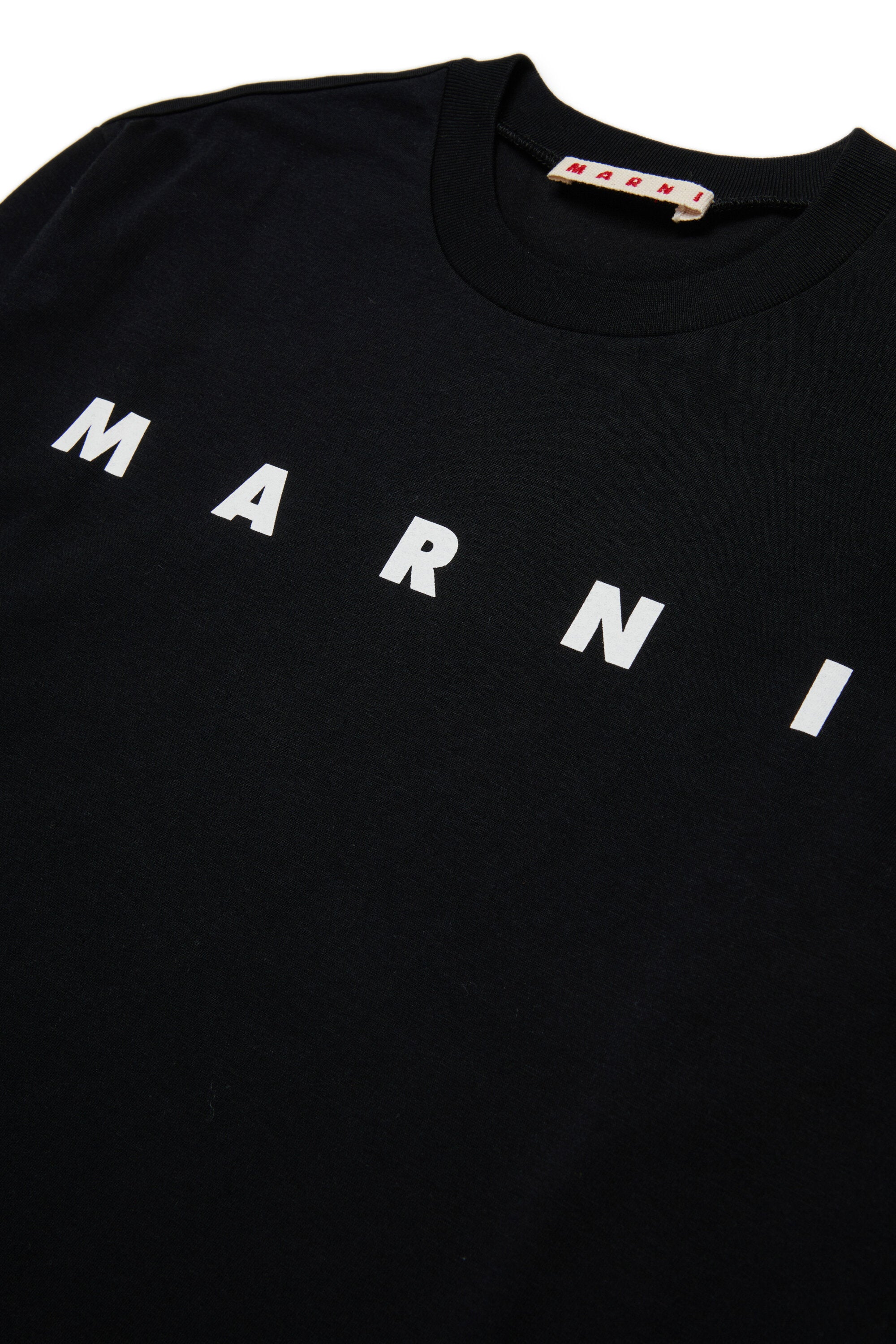 Long sleeves jersey T-shirt with Marni logo