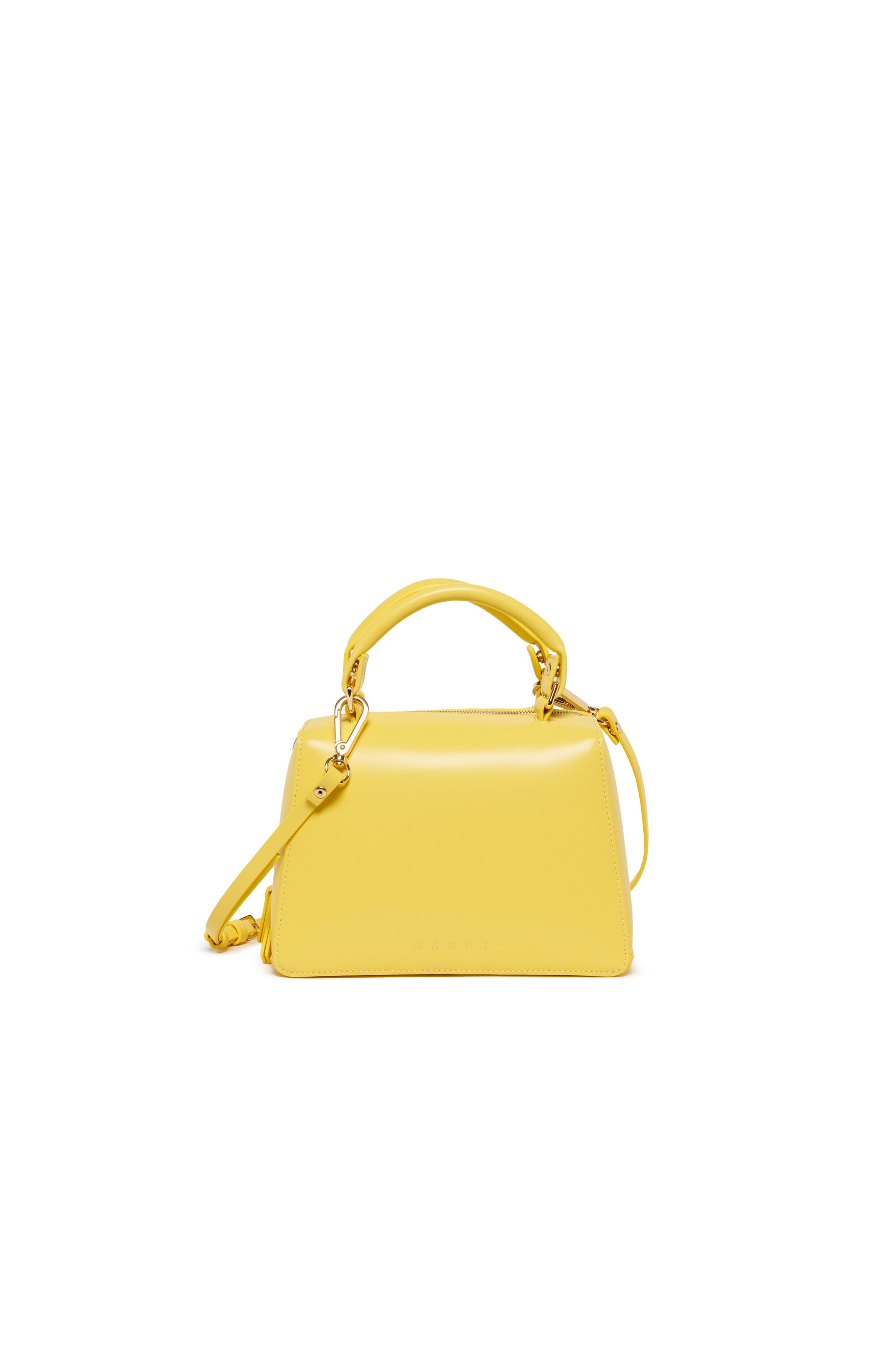 School Bag  de tela recubierta con bandolera