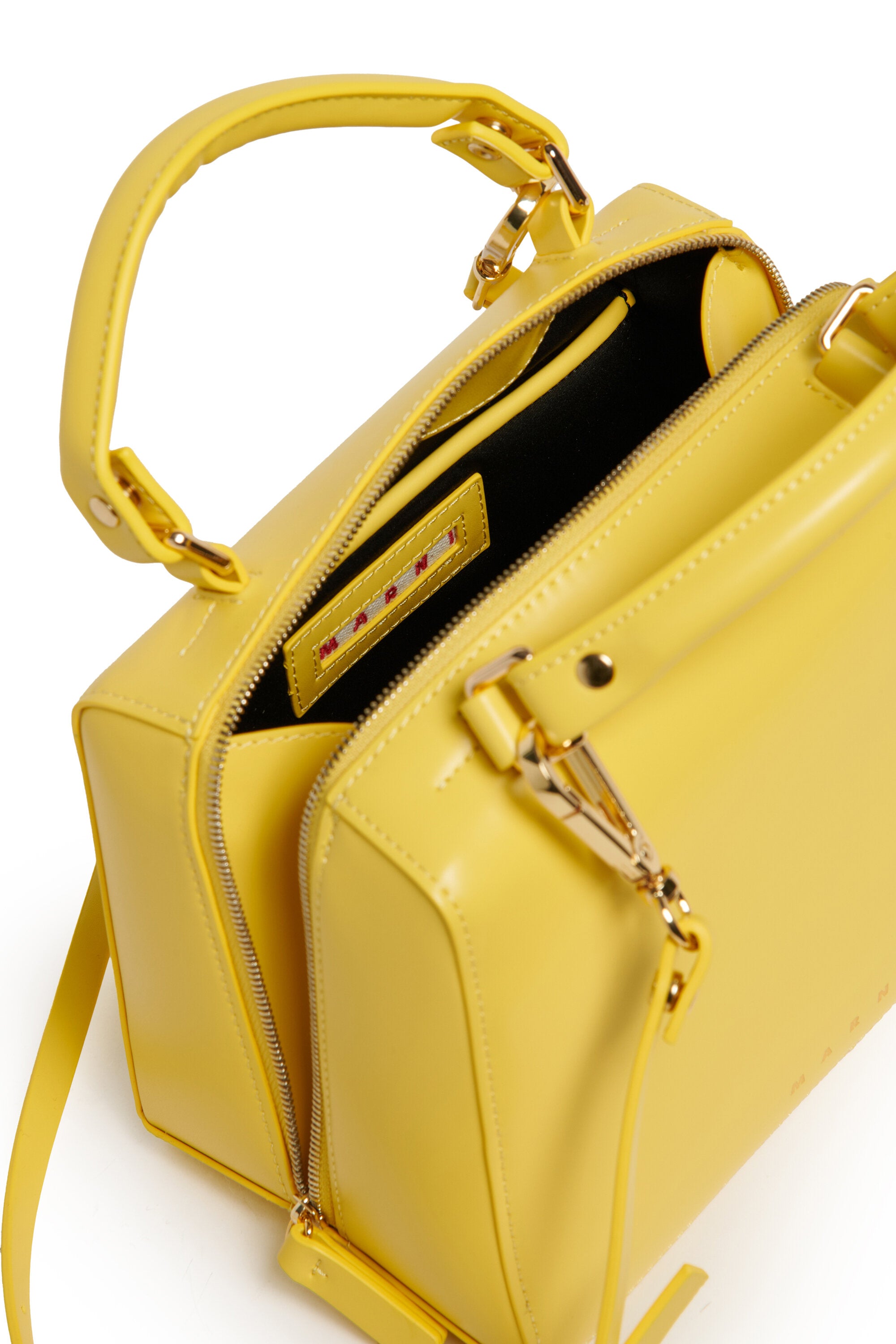 School Bag  de tela recubierta con bandolera