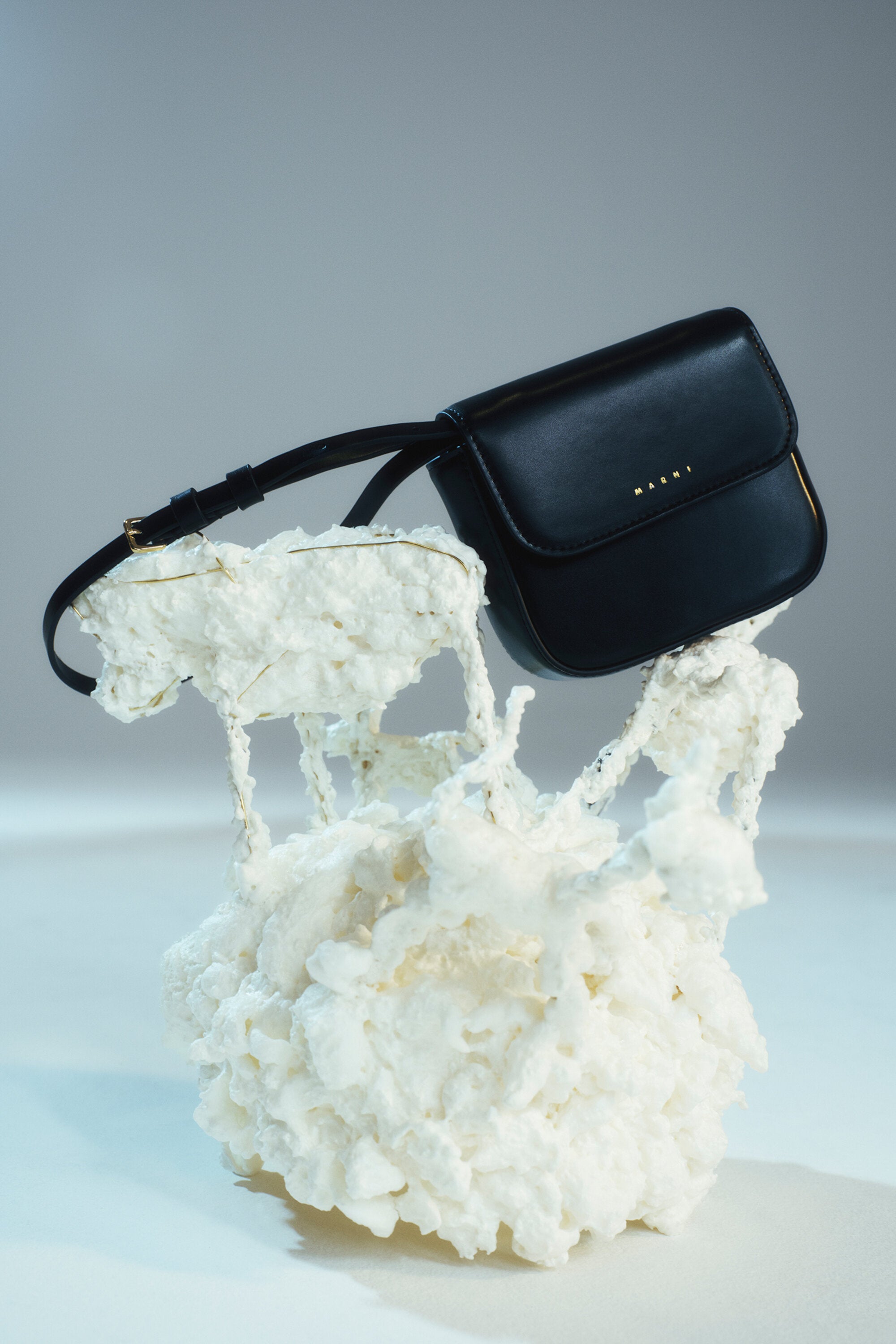 Punk Bag en tejido recubierto con bandolera