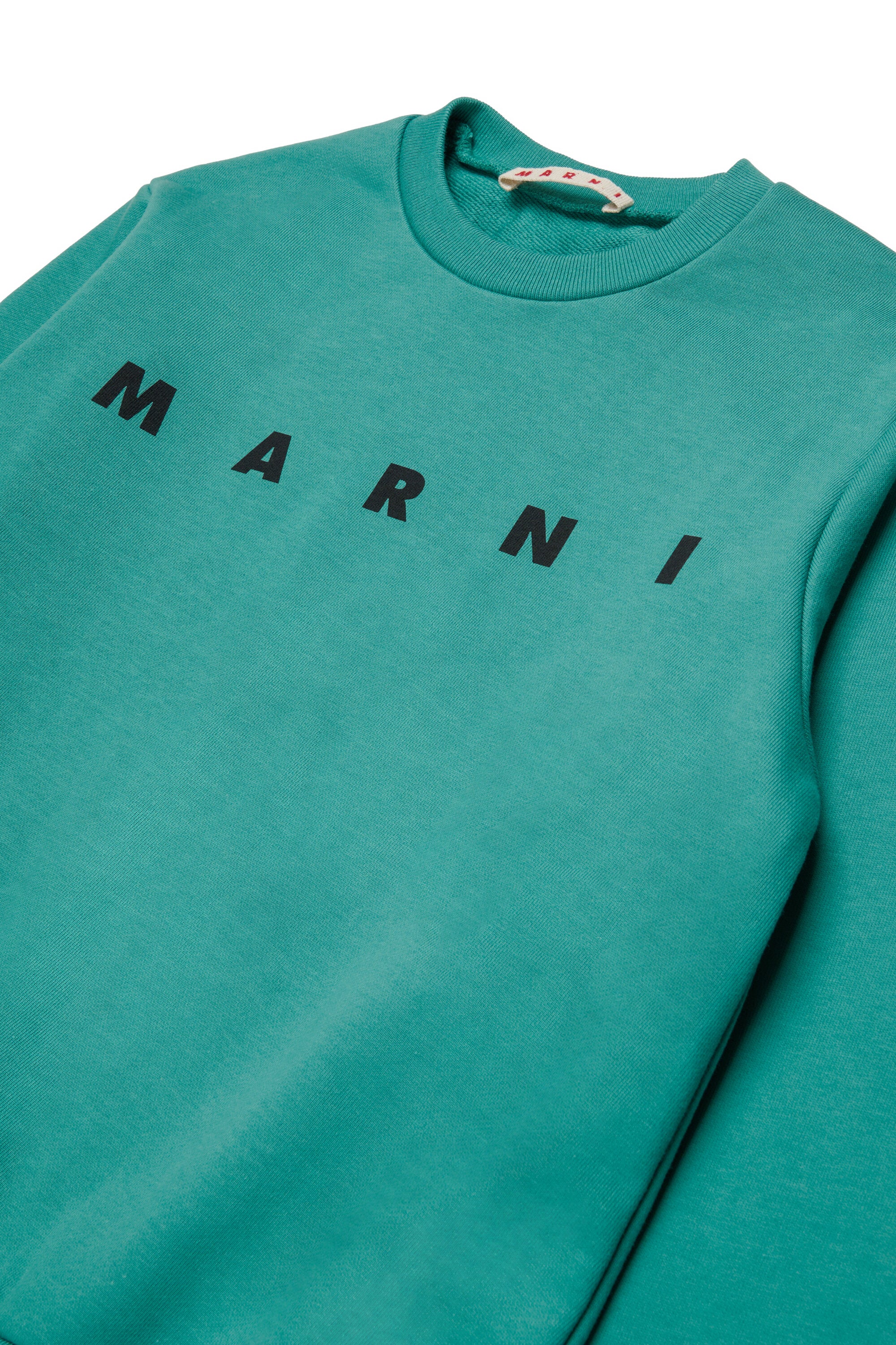 Sudadera de cuello redondo con logo Marni