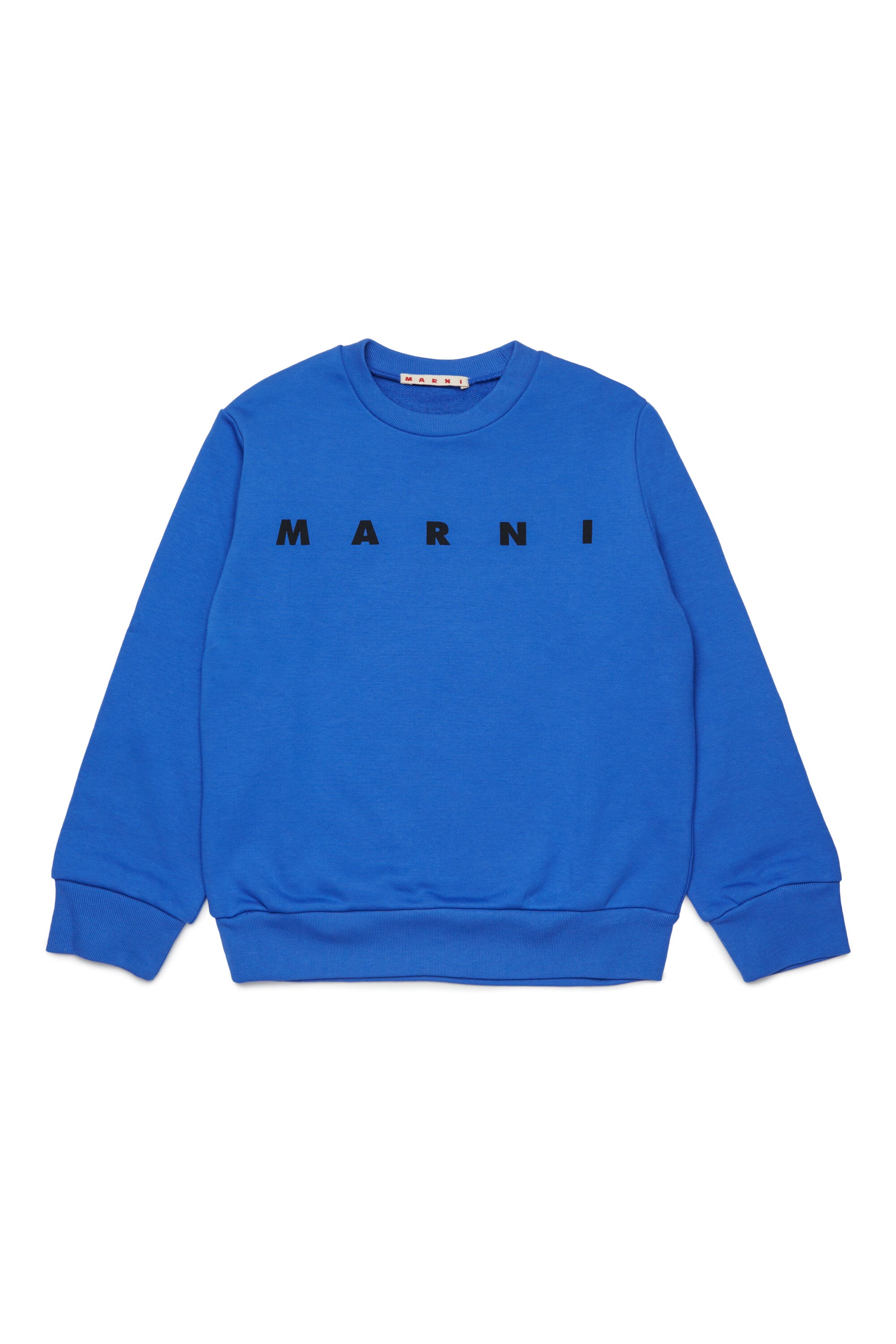 ¡Sudadera de cuello redondo con logo MARNI!