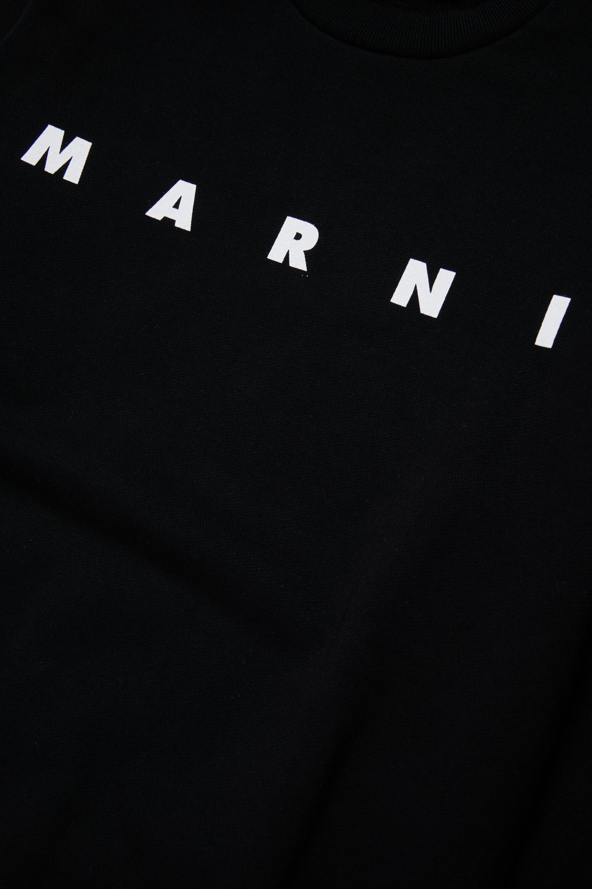 Sudadera de cuello redondo con logo Marni