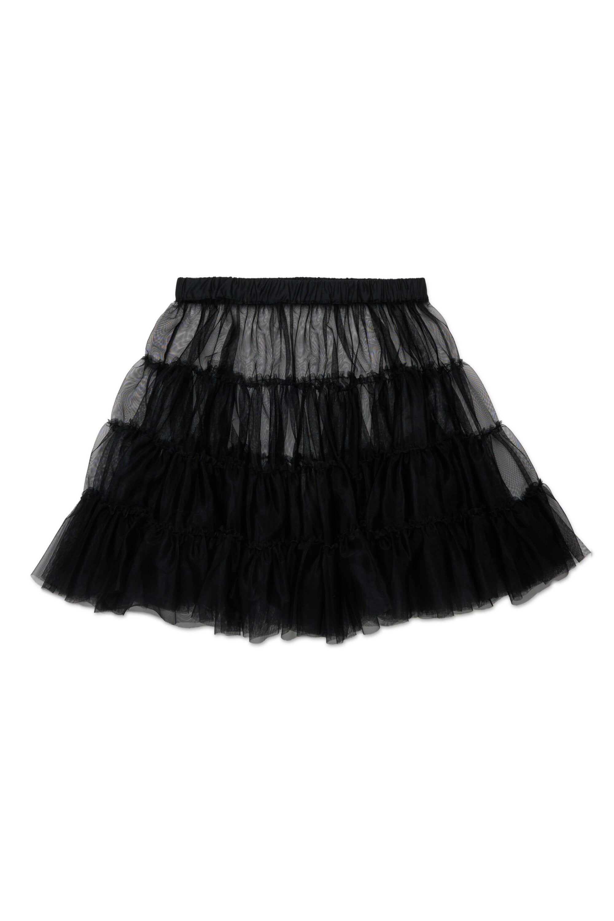 Short tulle skirt