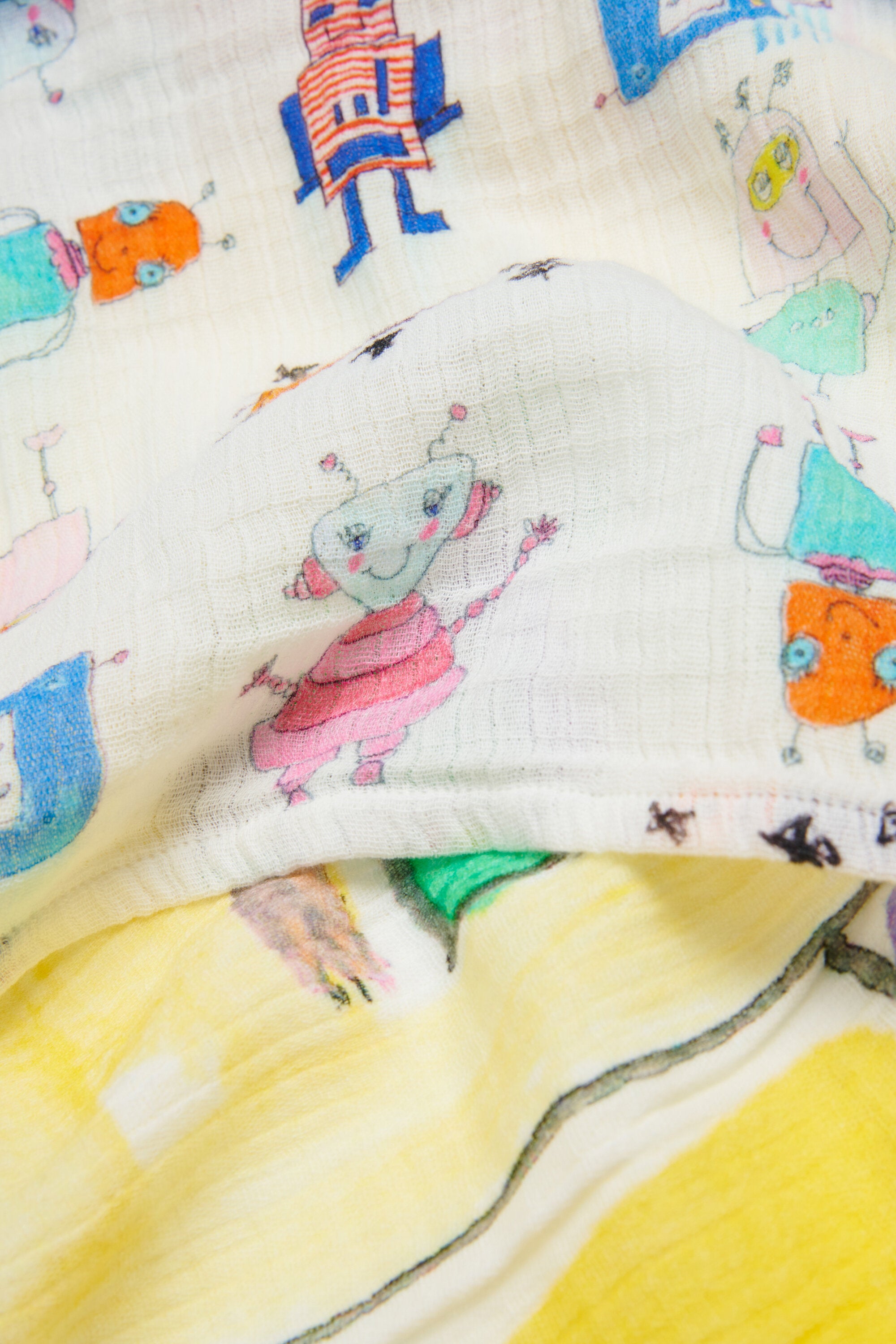 Galaxy allover cotton muslin set