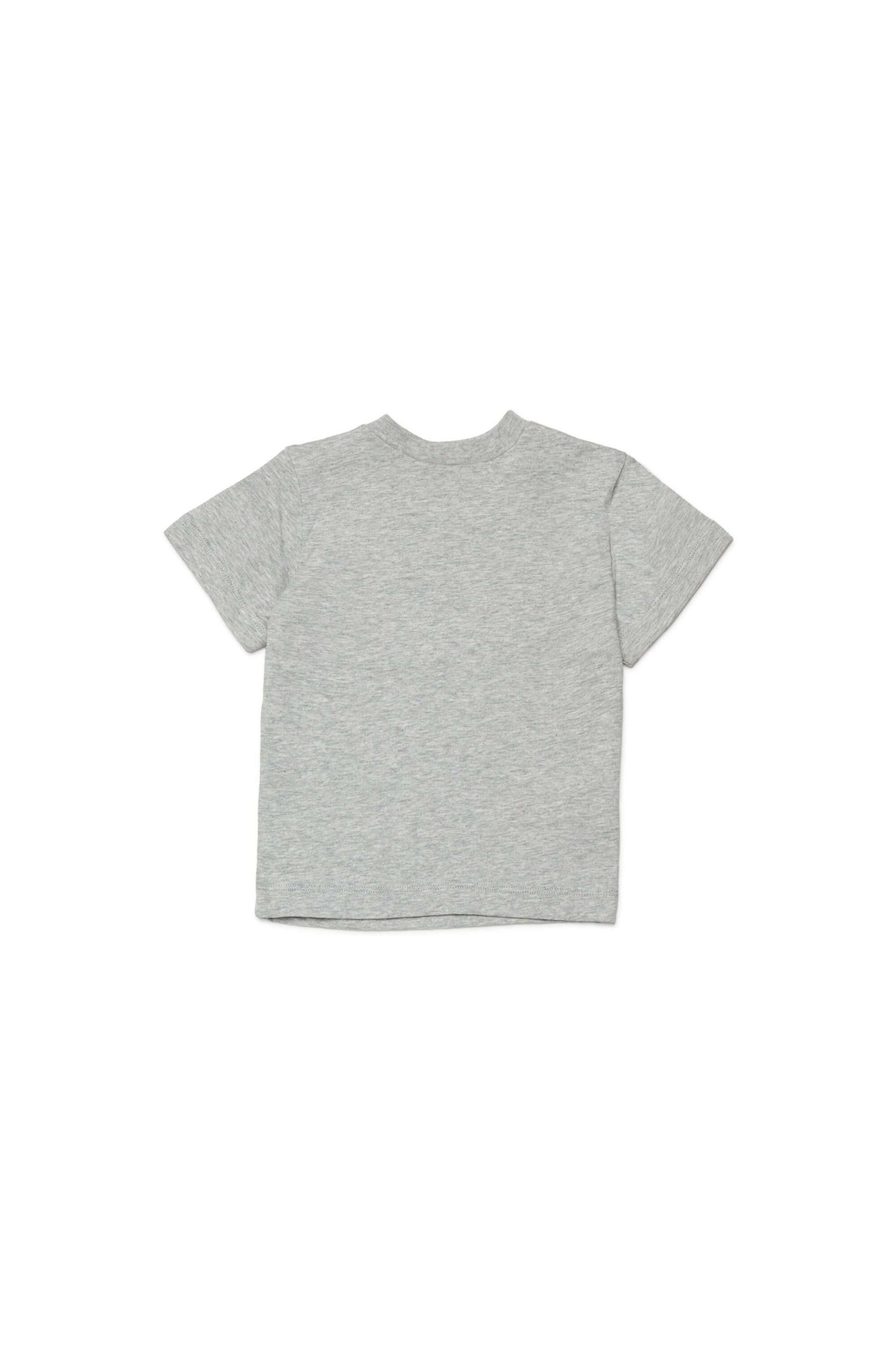 Camiseta de cuello redondo con logo