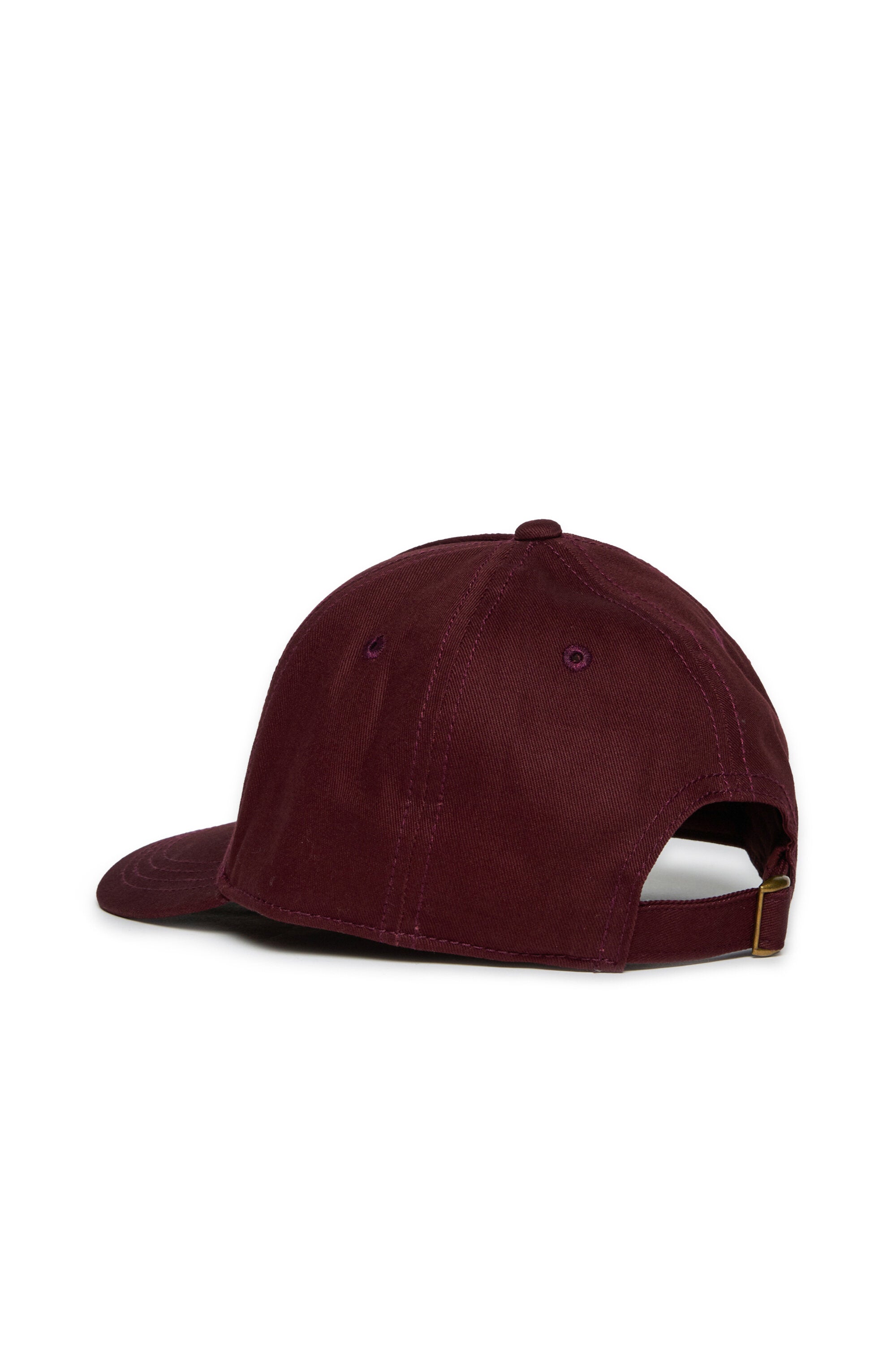 Gorra de béisbol con marca de gabardina