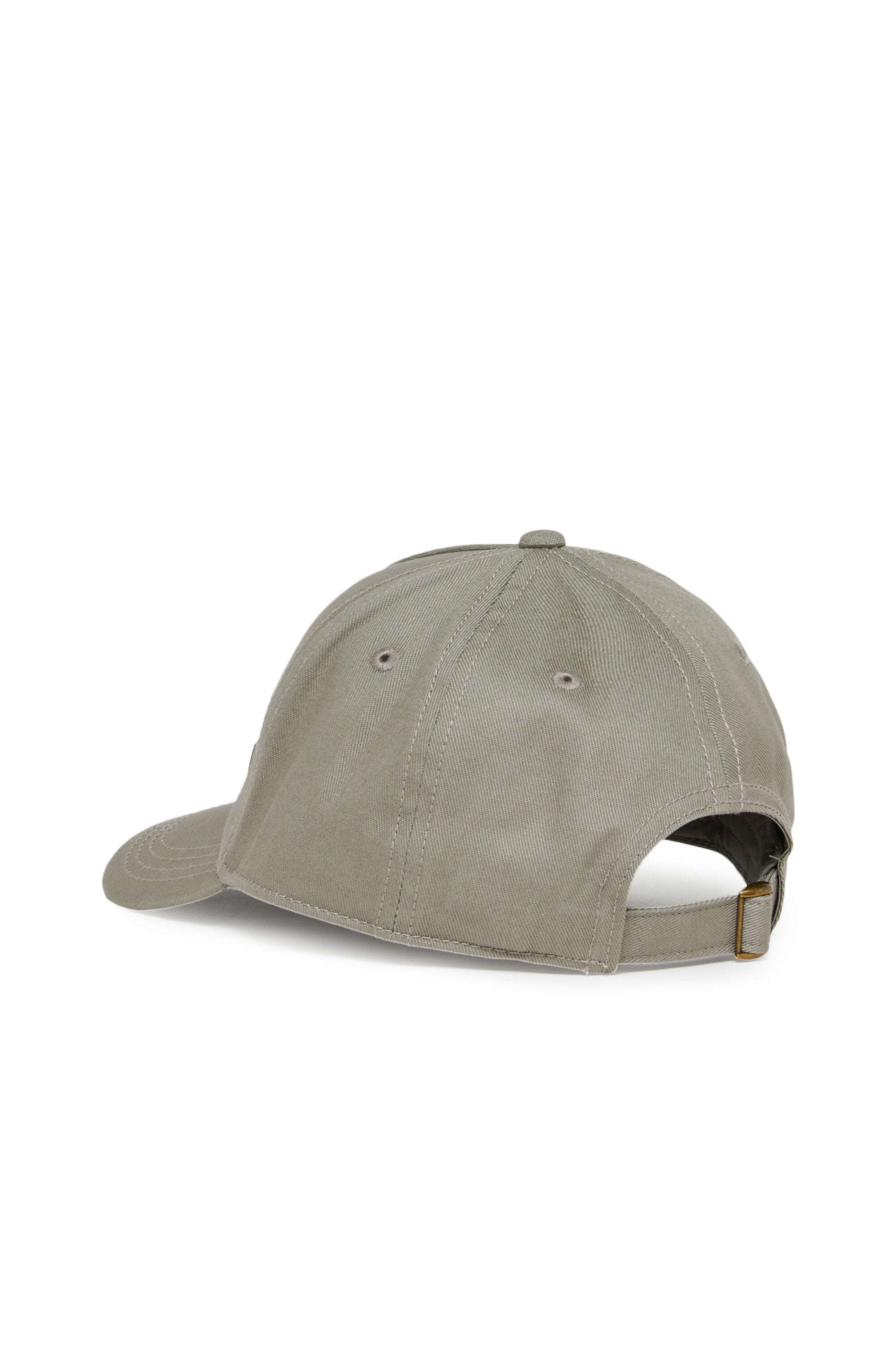Gabardine baseball cap with logo