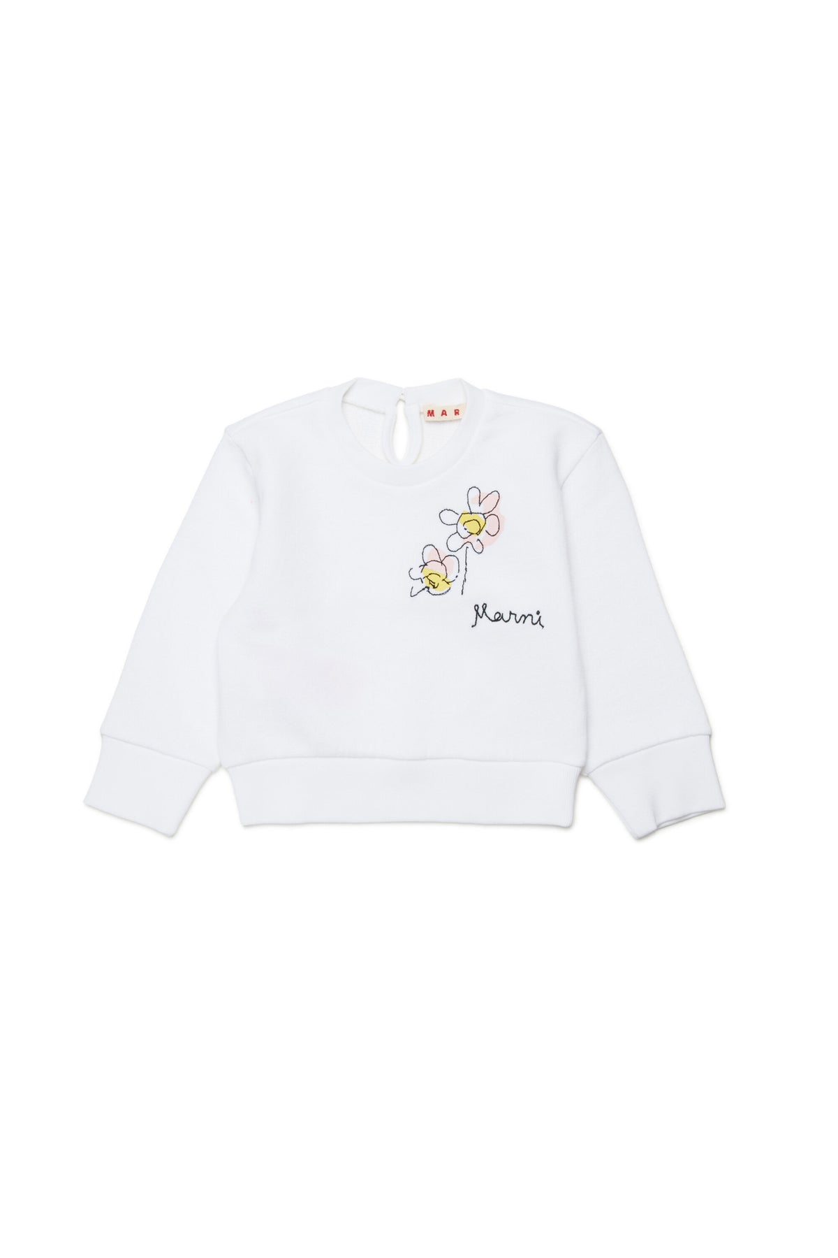 Sudadera con cuello redondo y logo