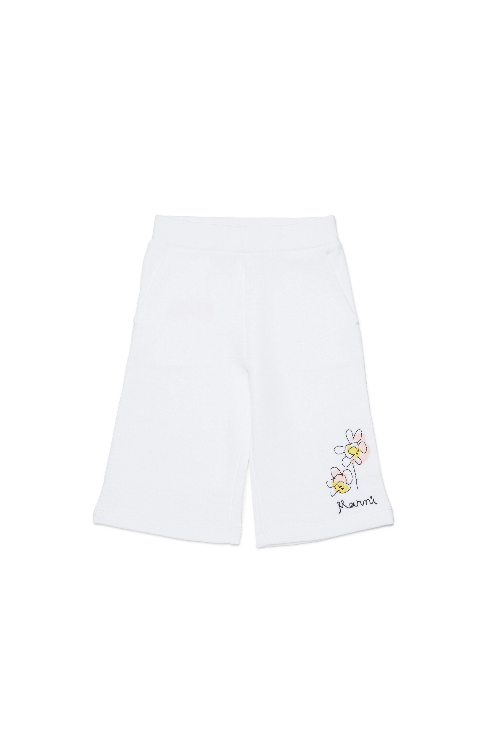 Pantalones de felpa con logo