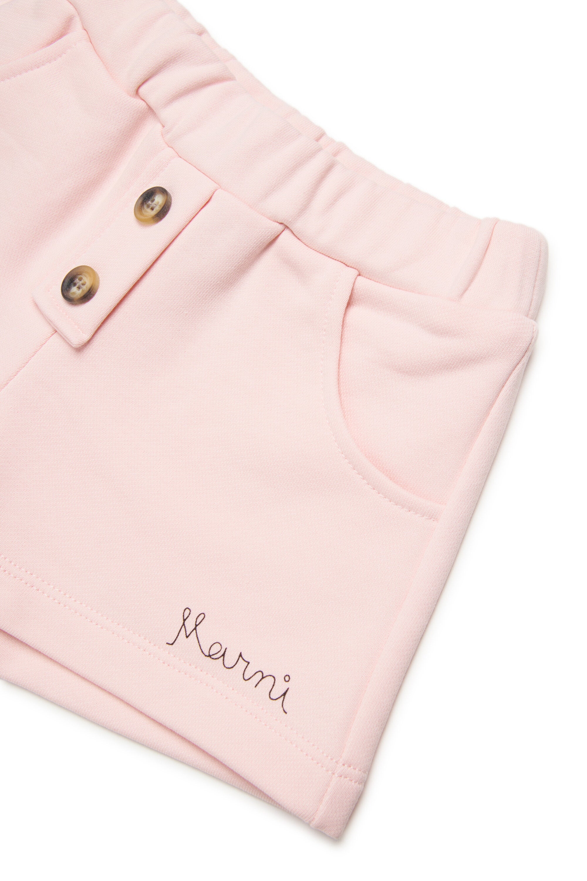 Shorts de felpa con logo