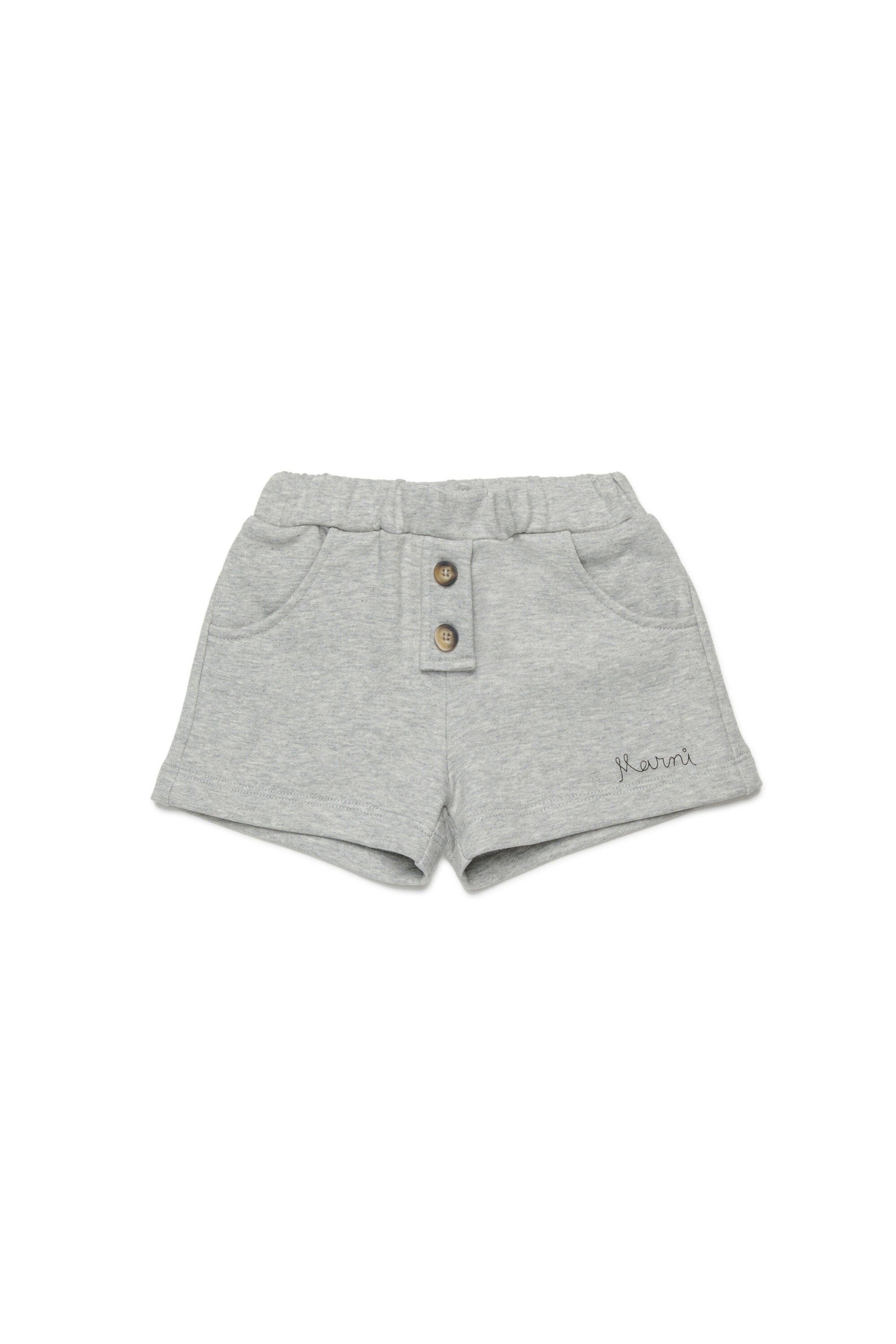 Shorts de felpa con logo