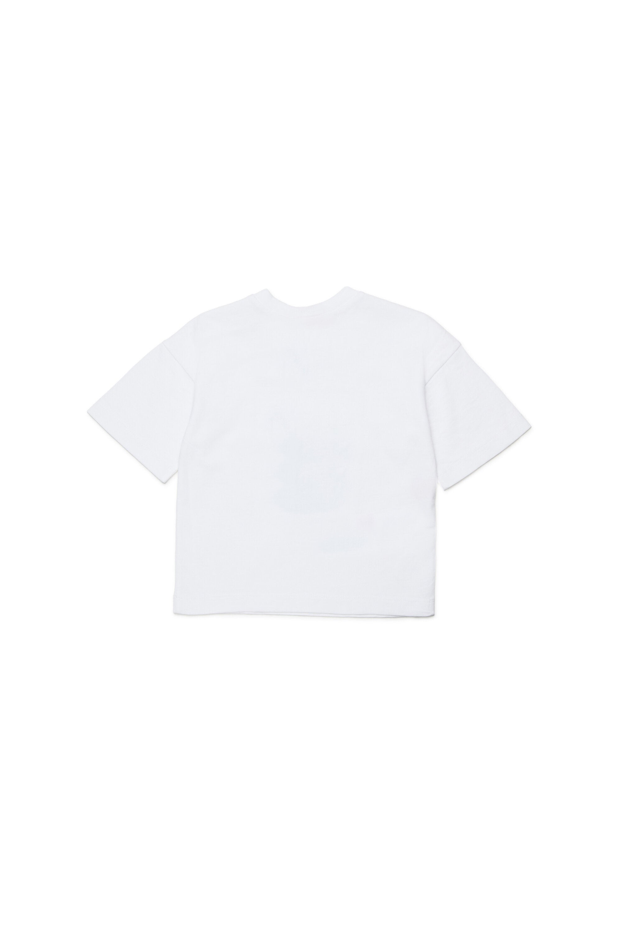 Camiseta con estampado de jirafa y logo