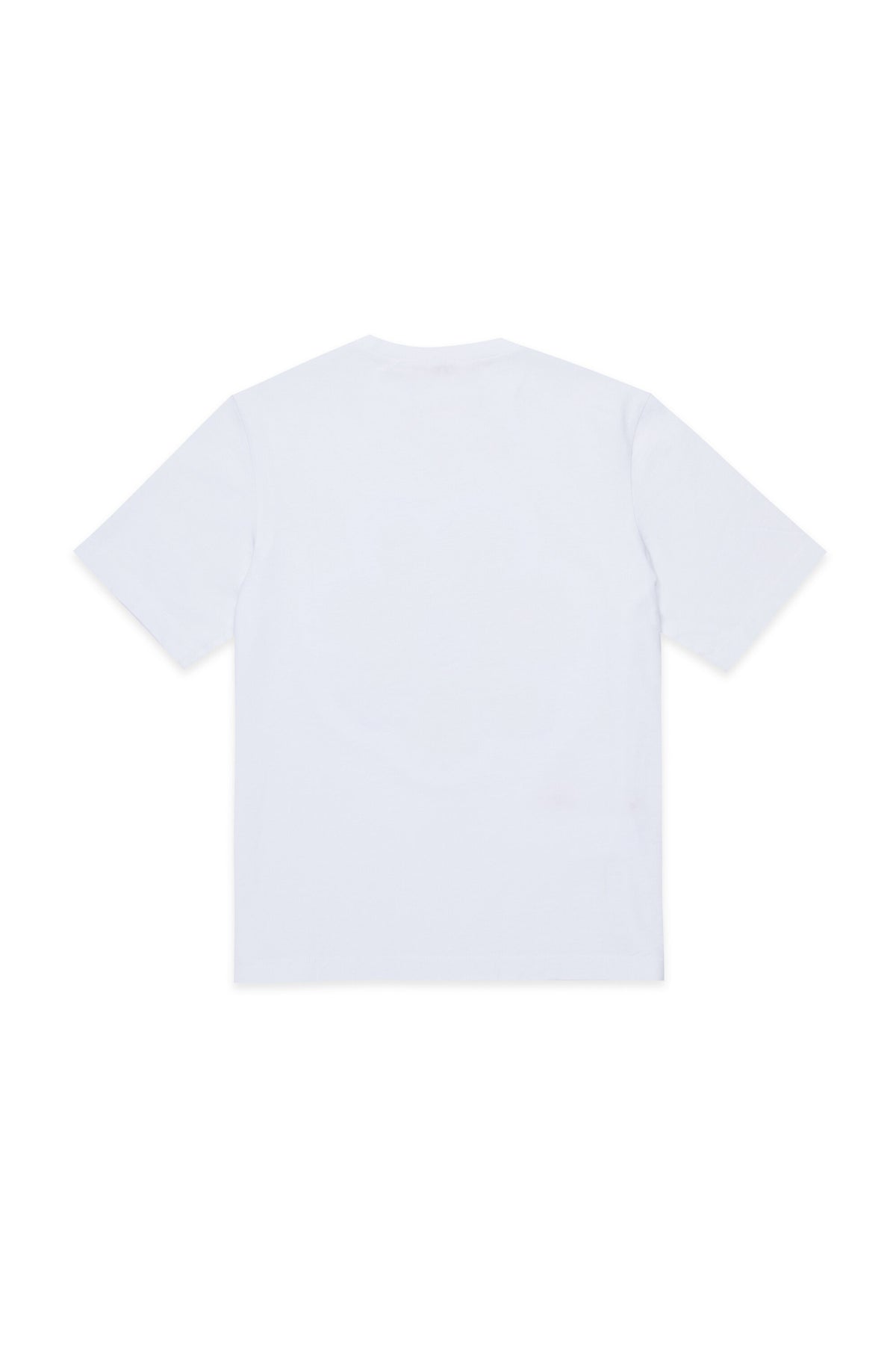 Camiseta con flor aplicada y logo