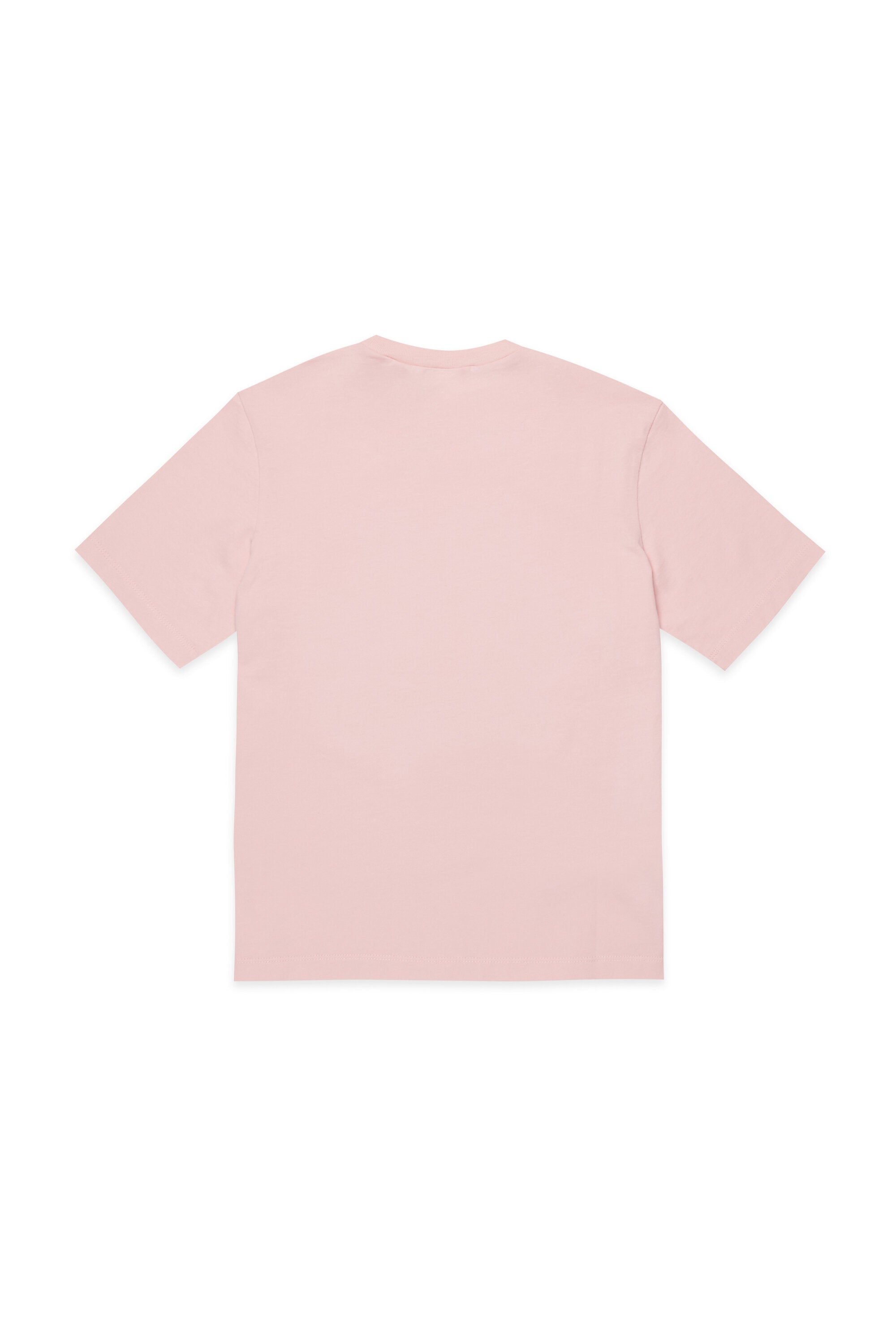 Camiseta con flor aplicada y logo