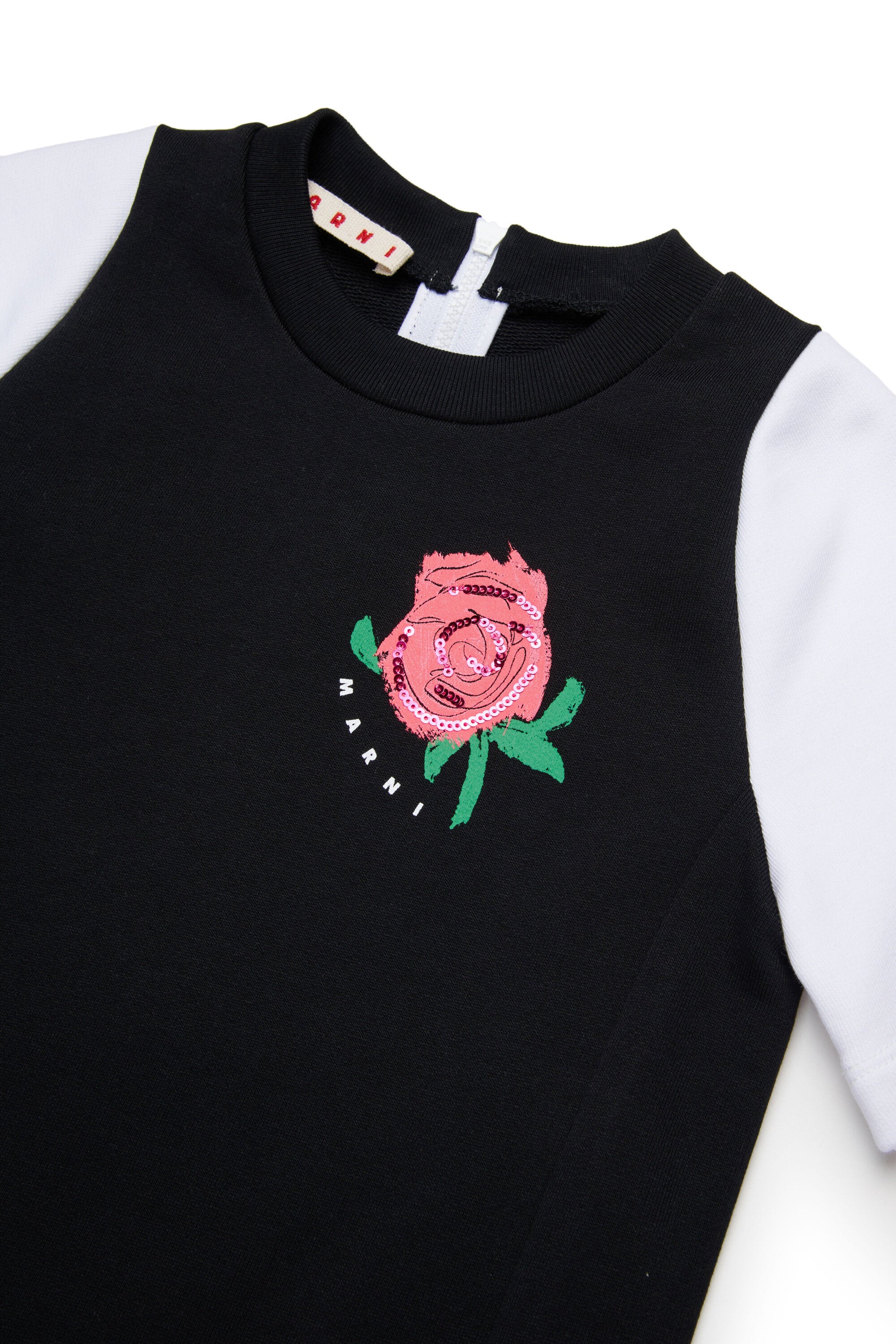 Vestido mini con logo