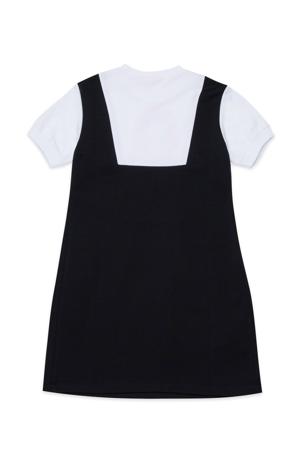 Vestido corto con estampado gráfico