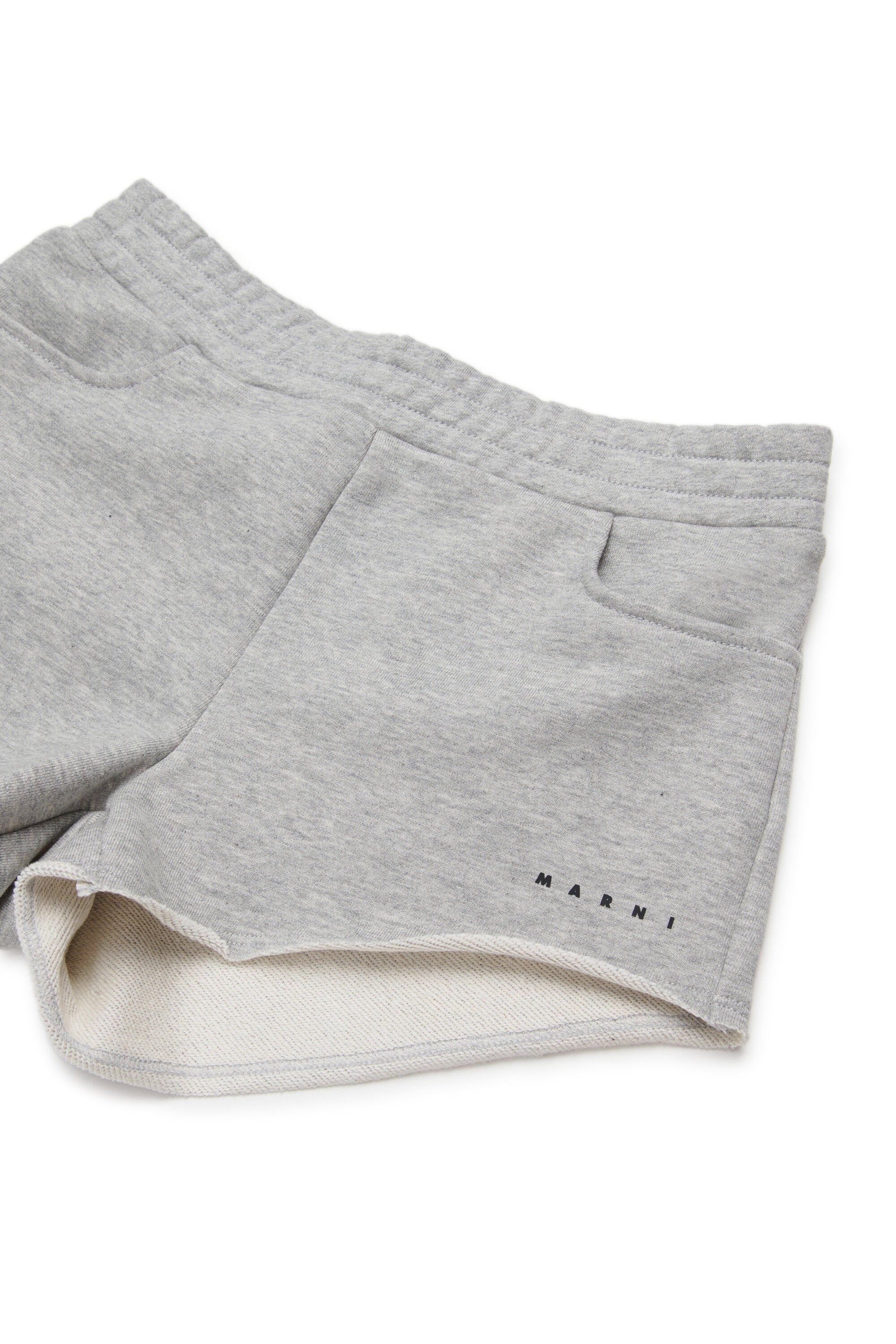 Shorts de felpa con logo