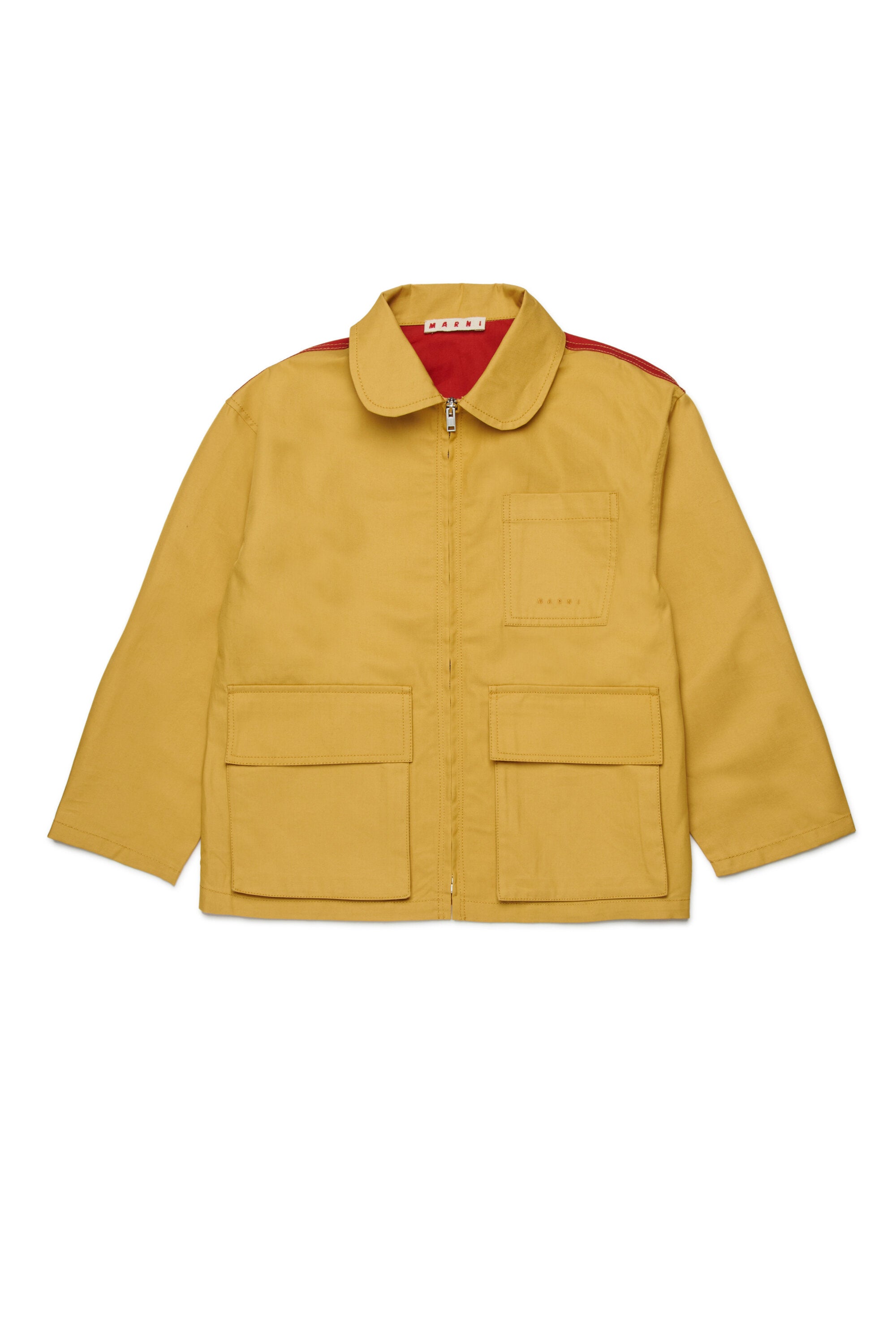 Chaqueta con logotipo estampado