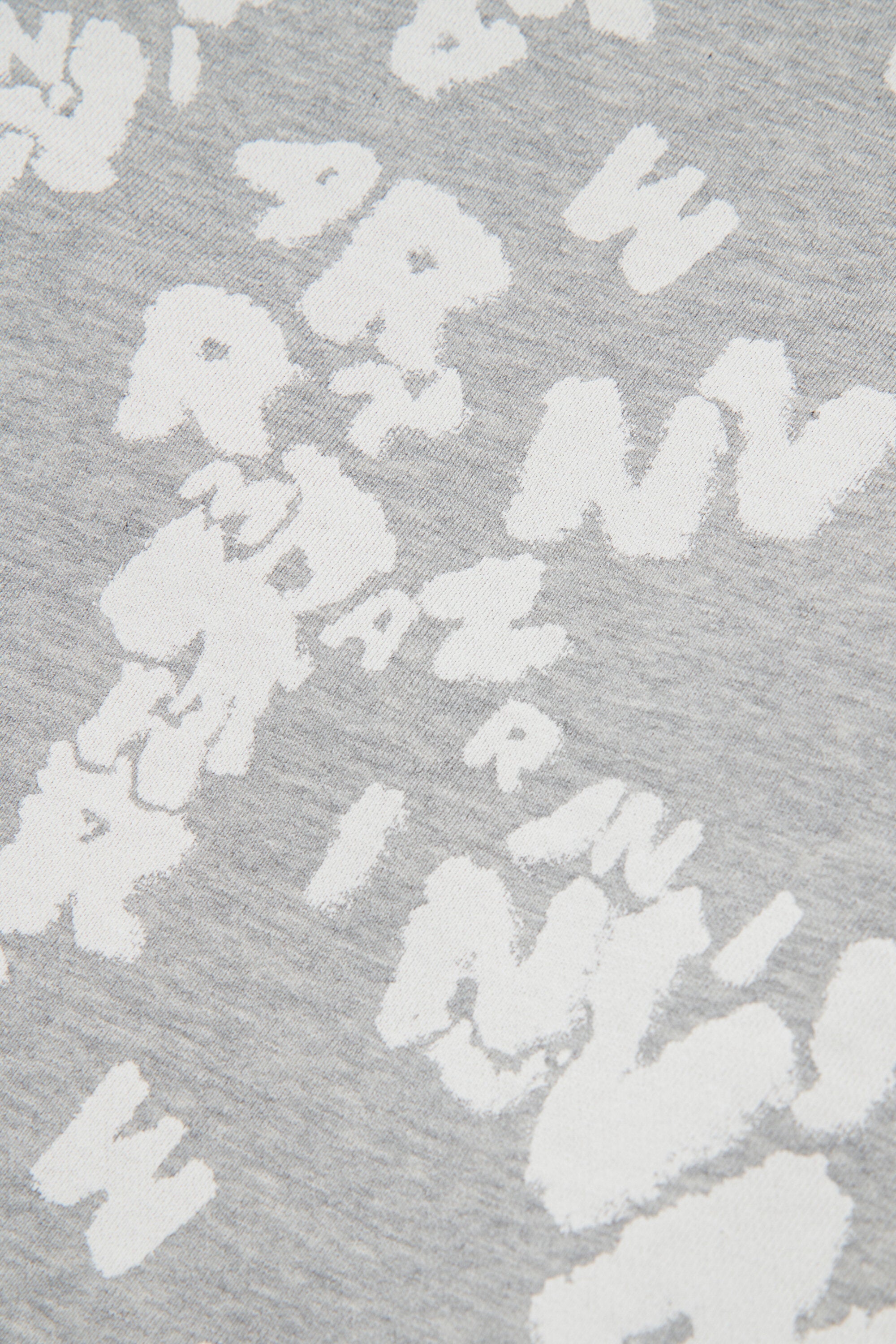 Sudadera de cuello redondo con logotipo allover