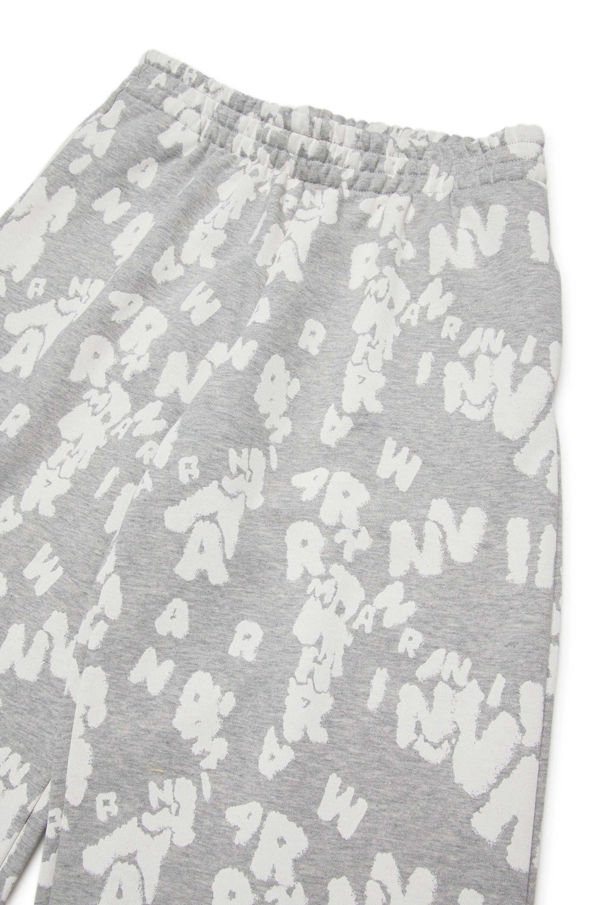 Sweatpants with all-over logo
