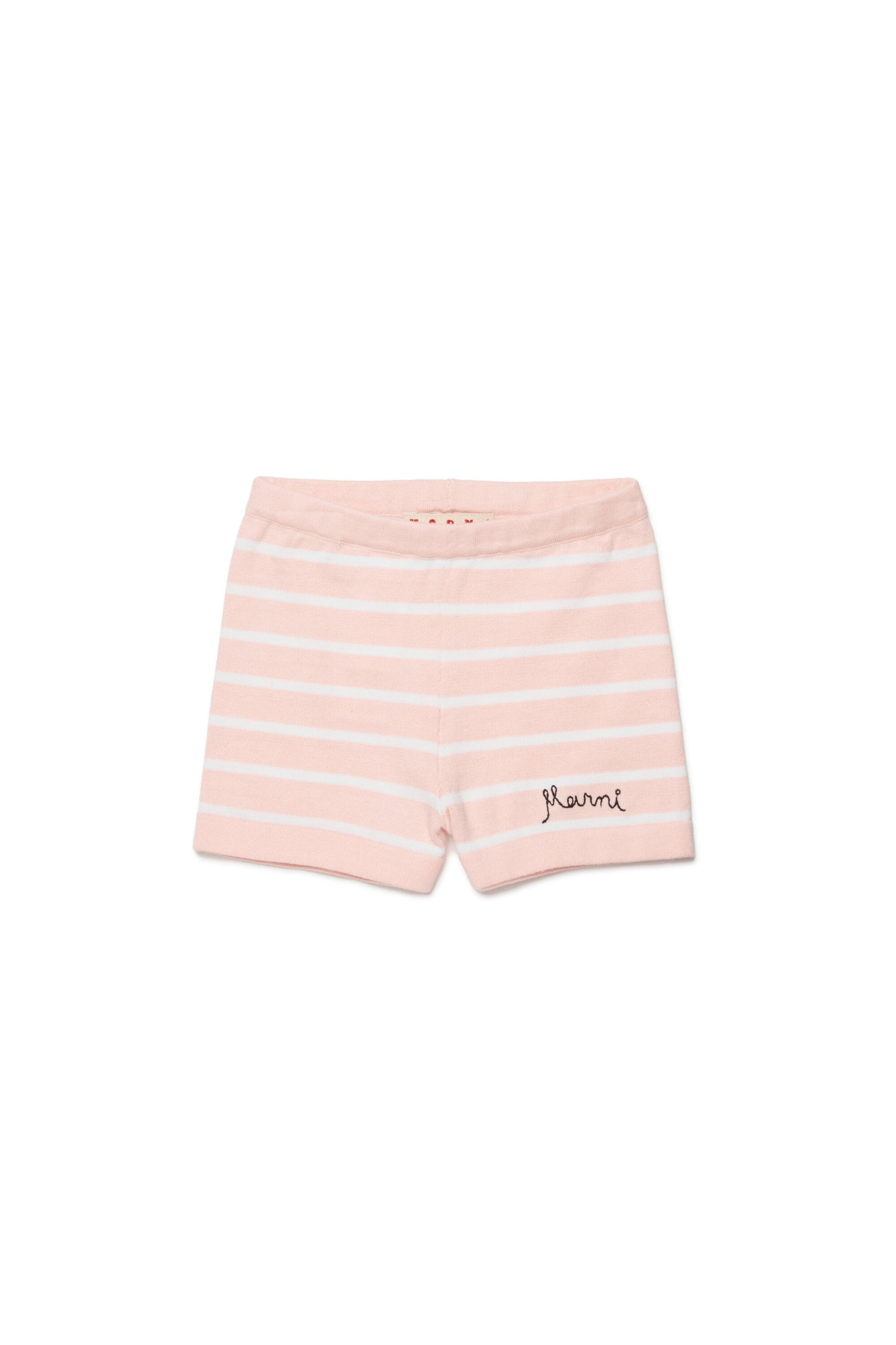 Shorts de punto con logo