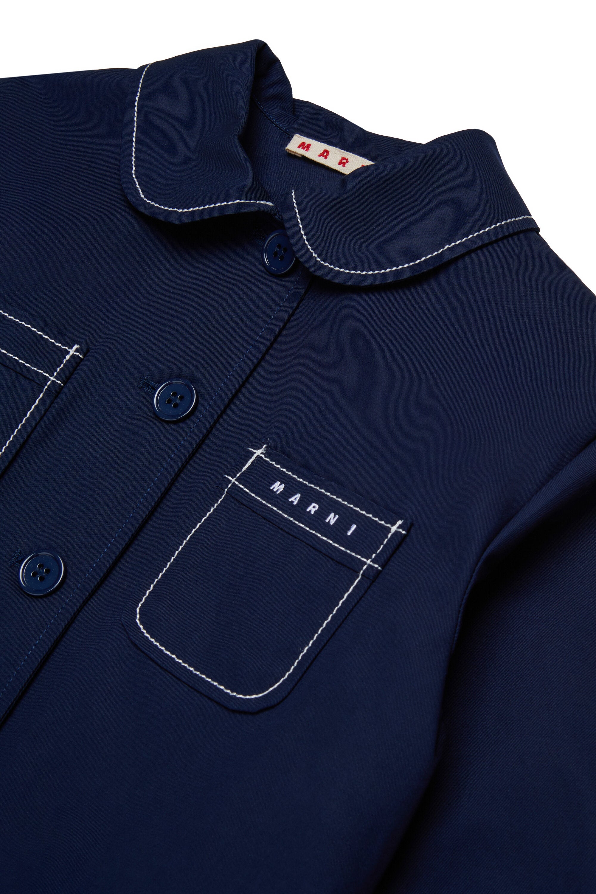 Chaqueta con logotipo estampado