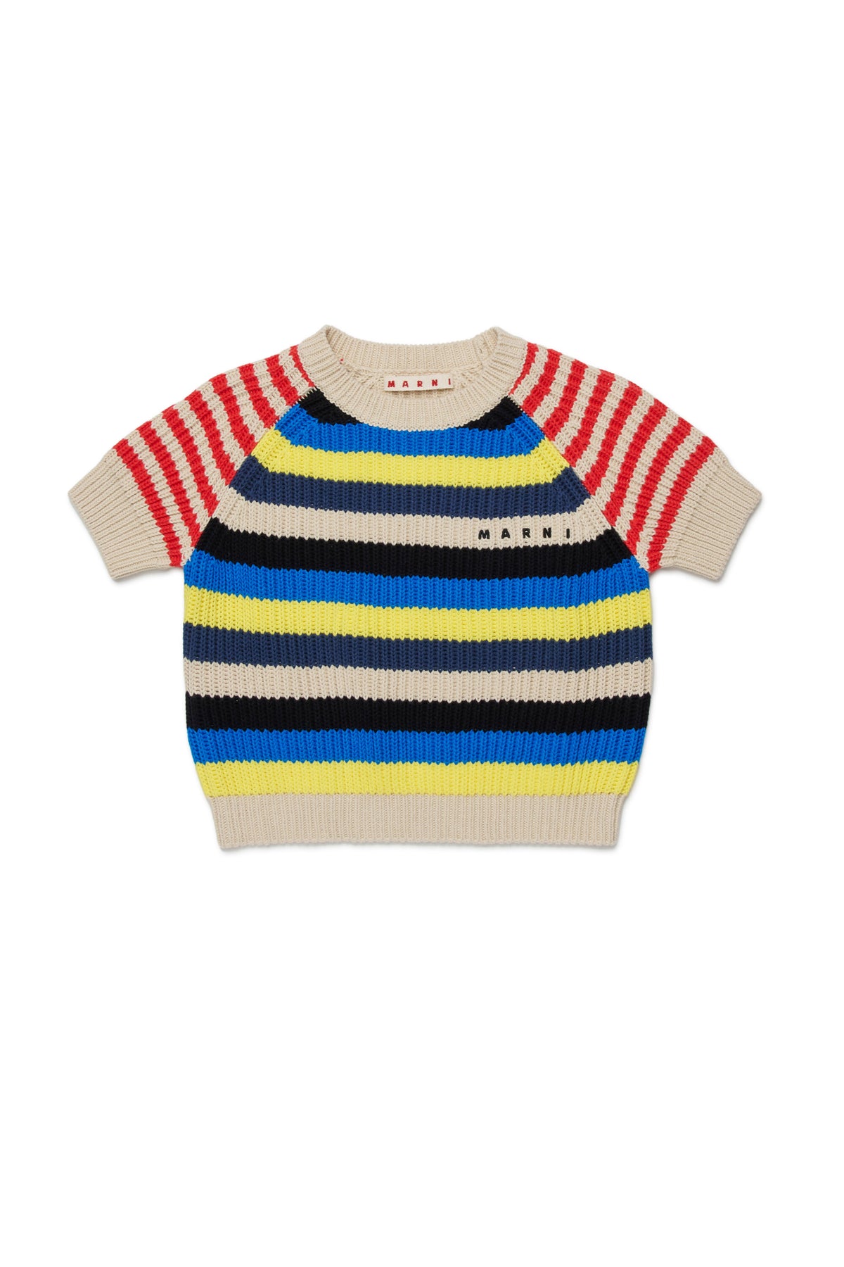 Jersey de cuello redondo con logo