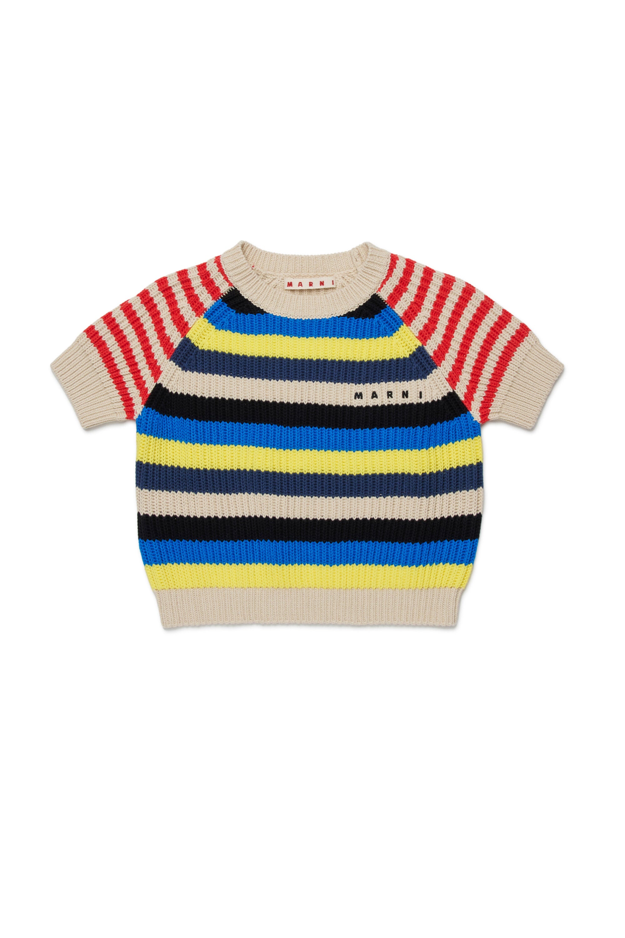 Jersey de cuello redondo con logo