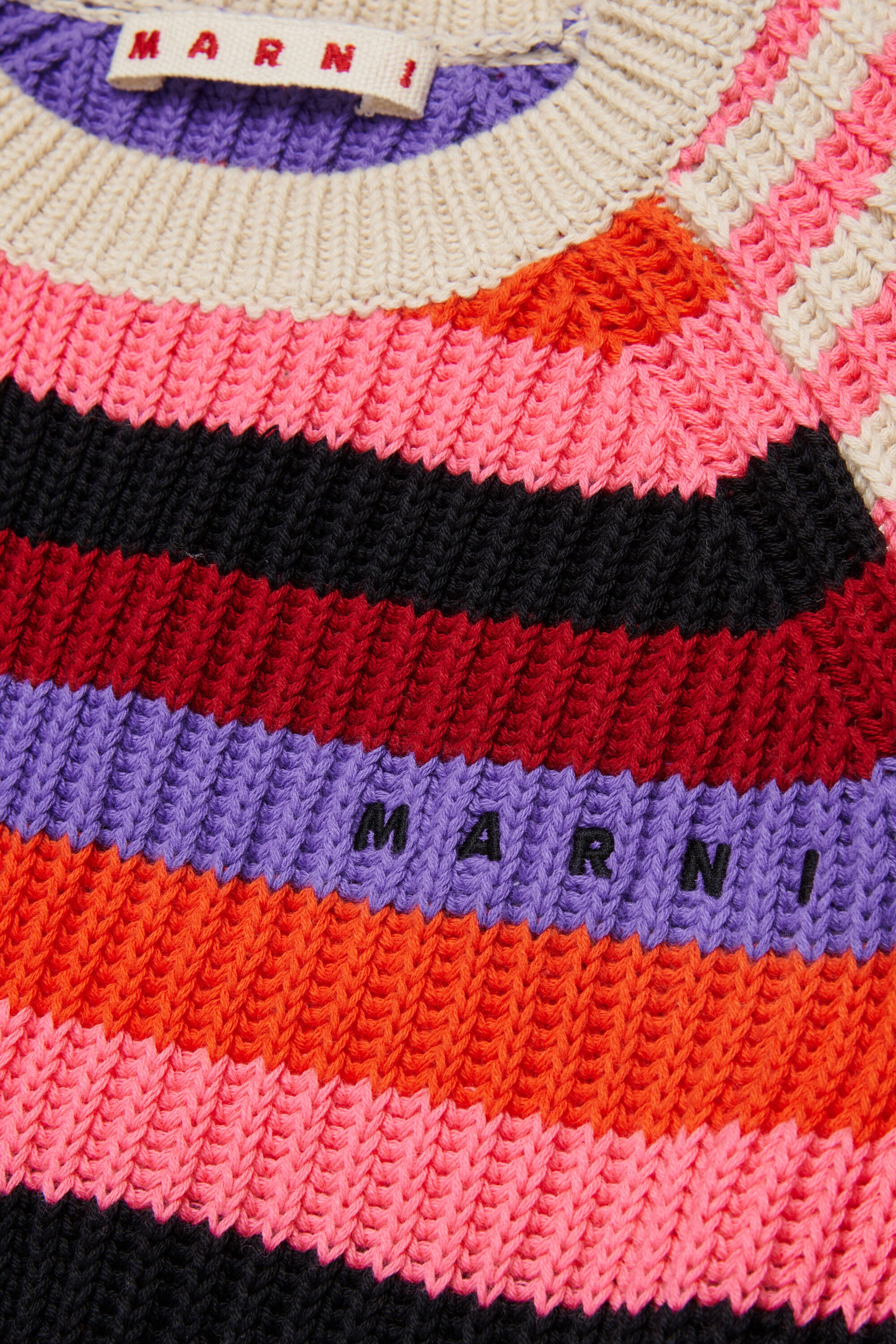 Jersey de cuello redondo con logo