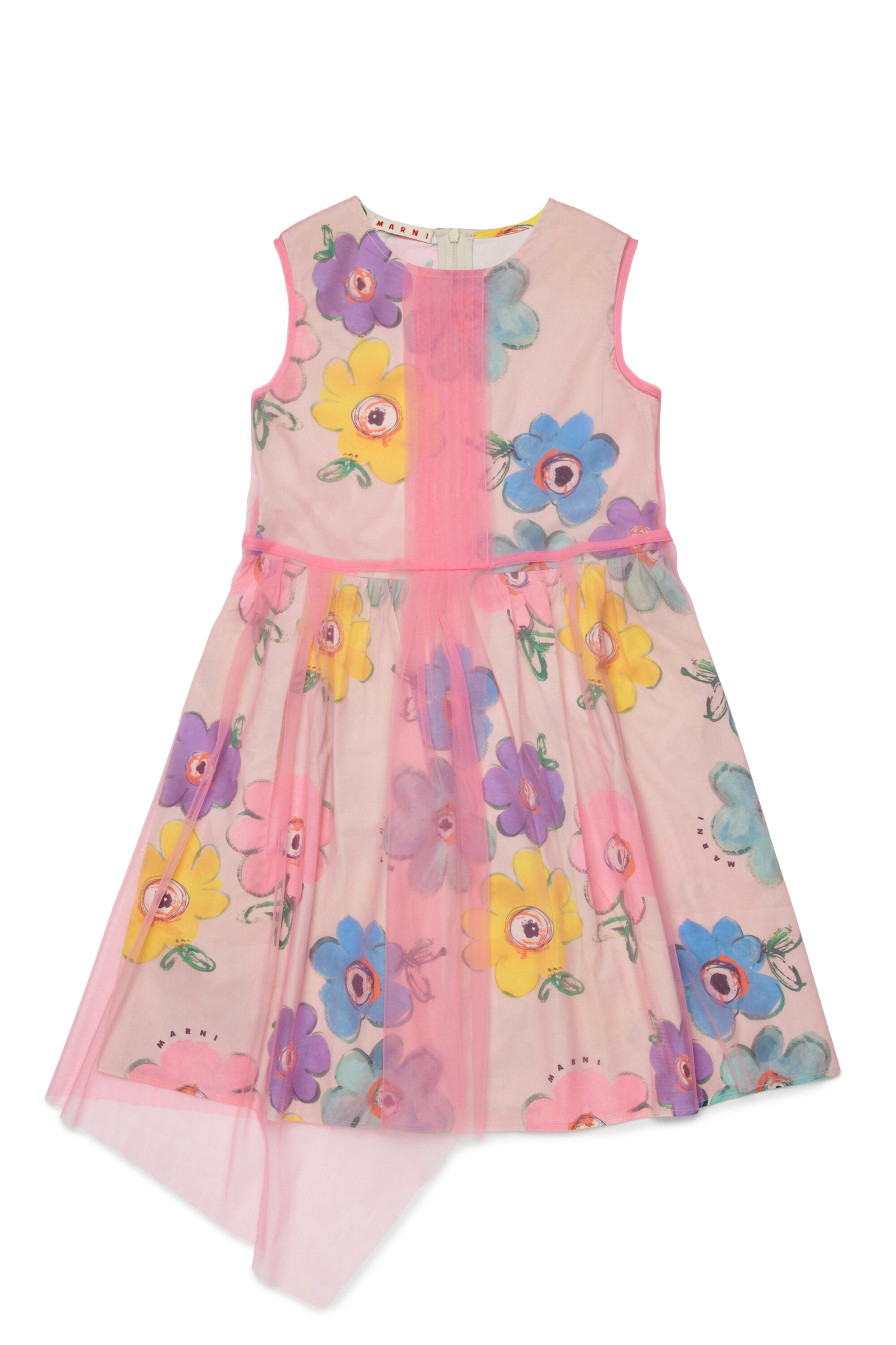 Vestido midi floral