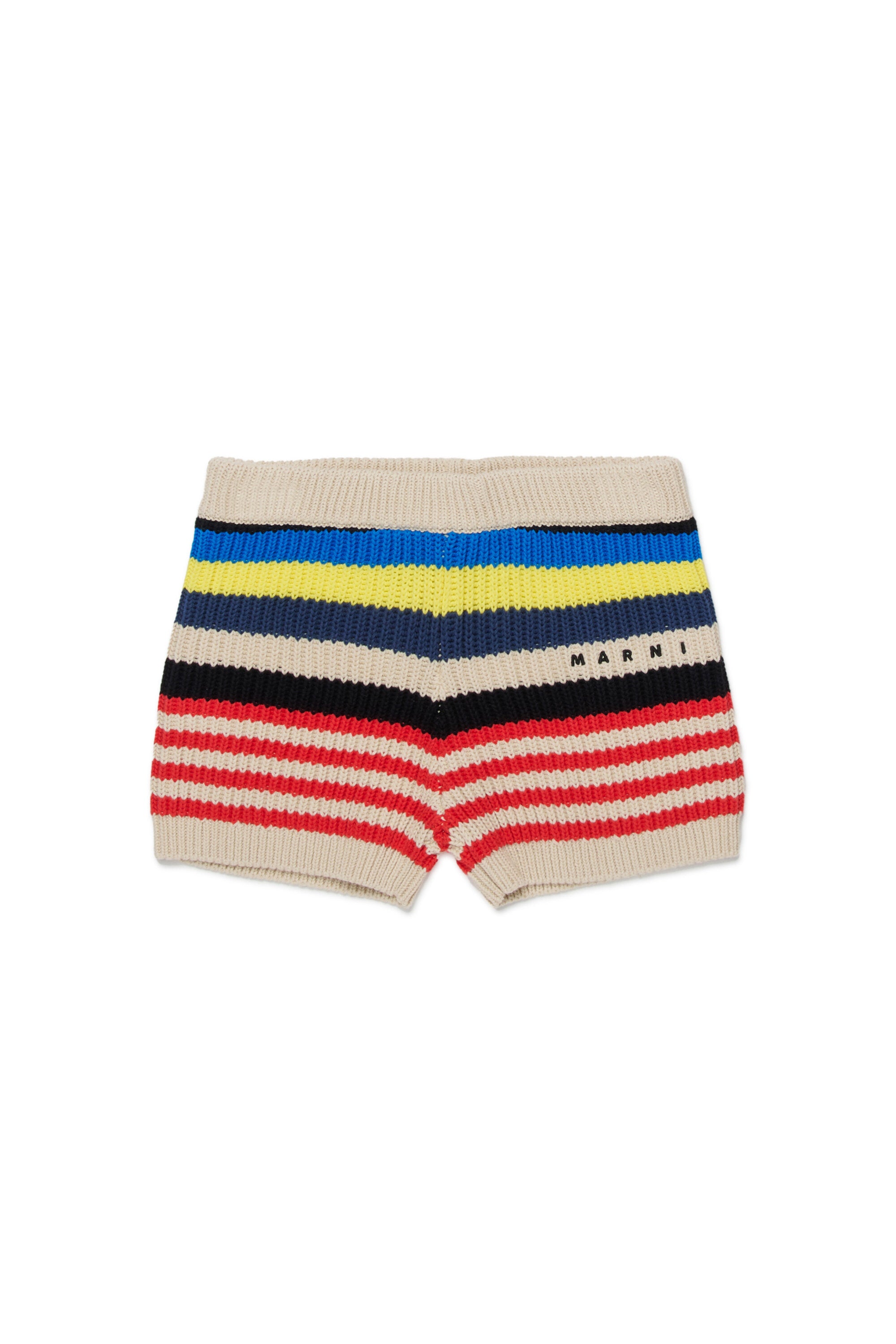 Shorts de punto con logo