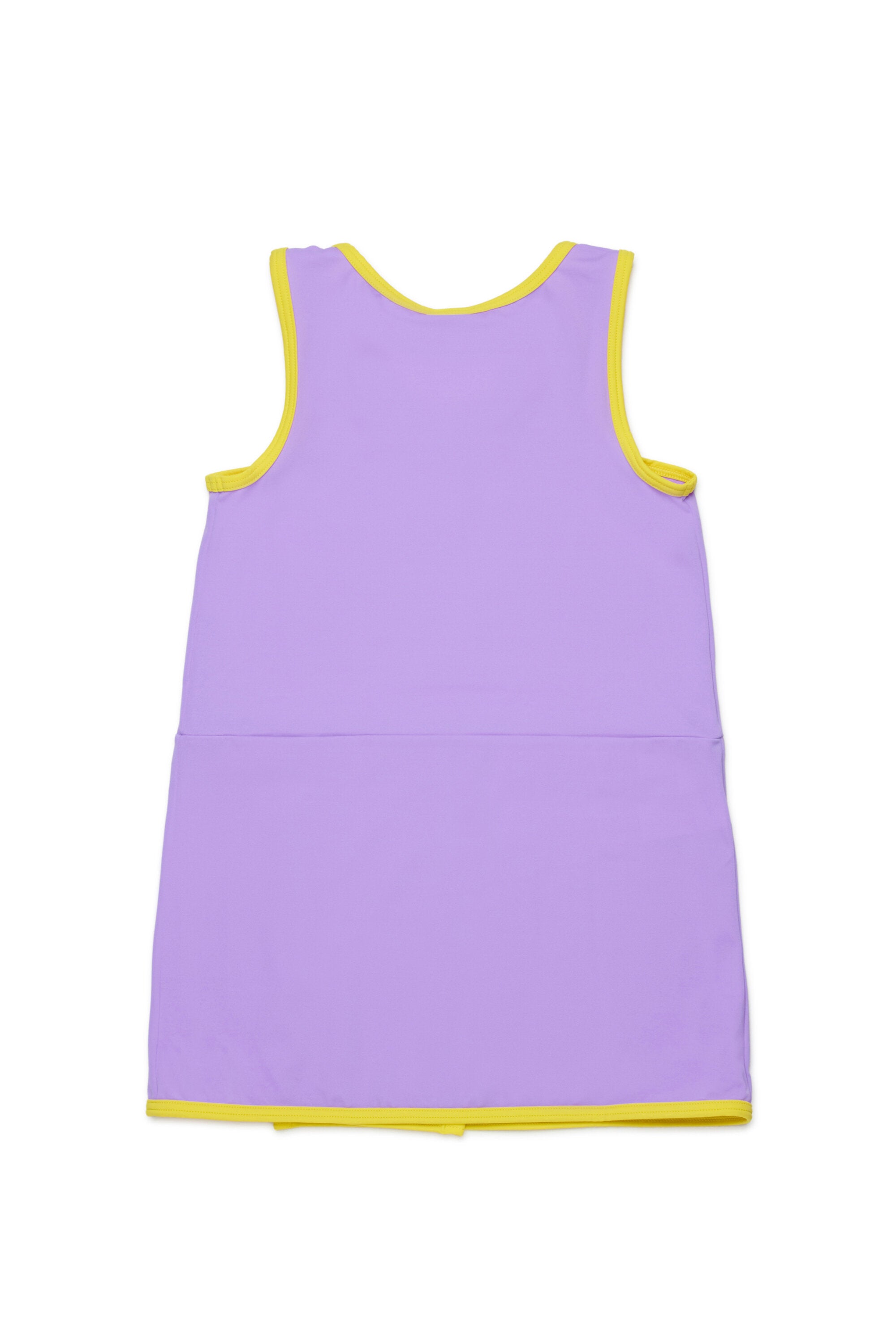 Vestido playero con logo