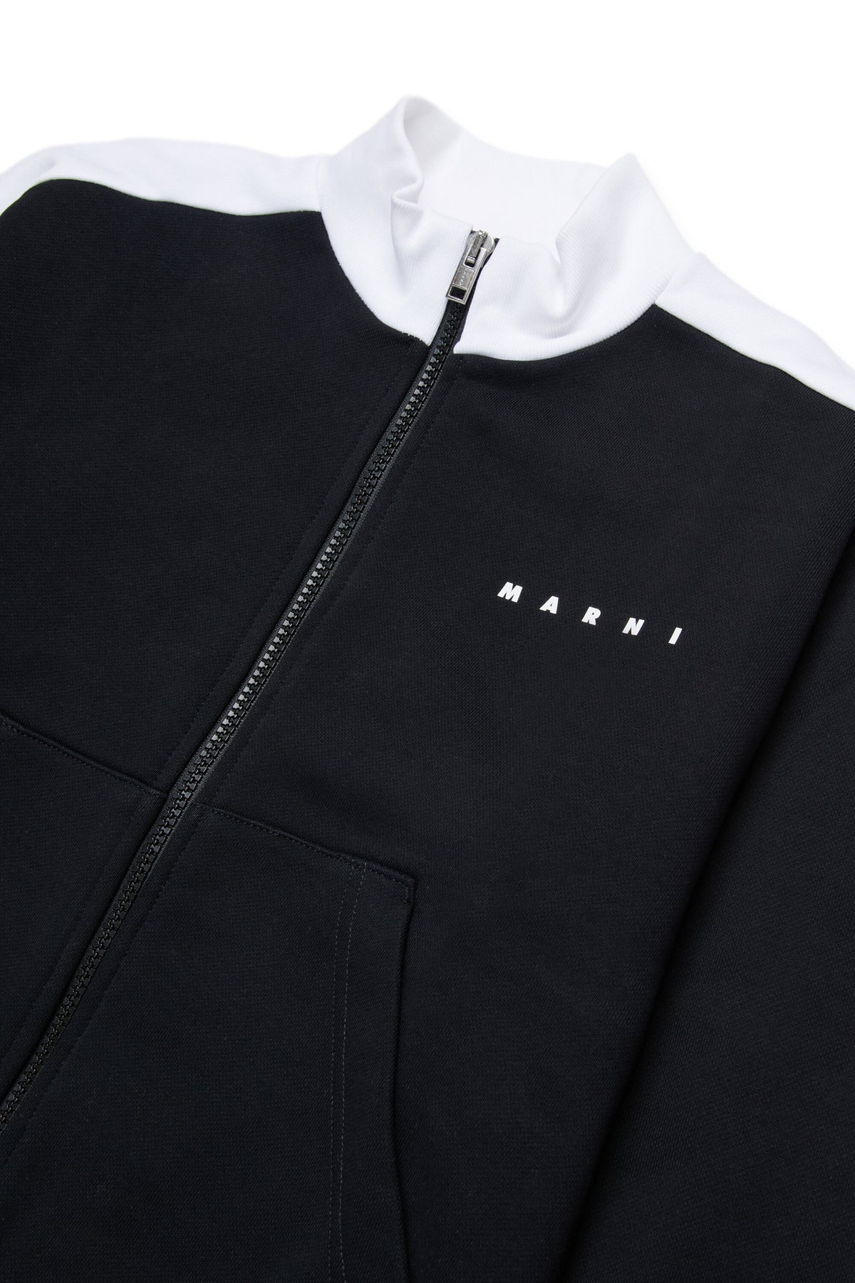 Full-zip sweatshirt with logo