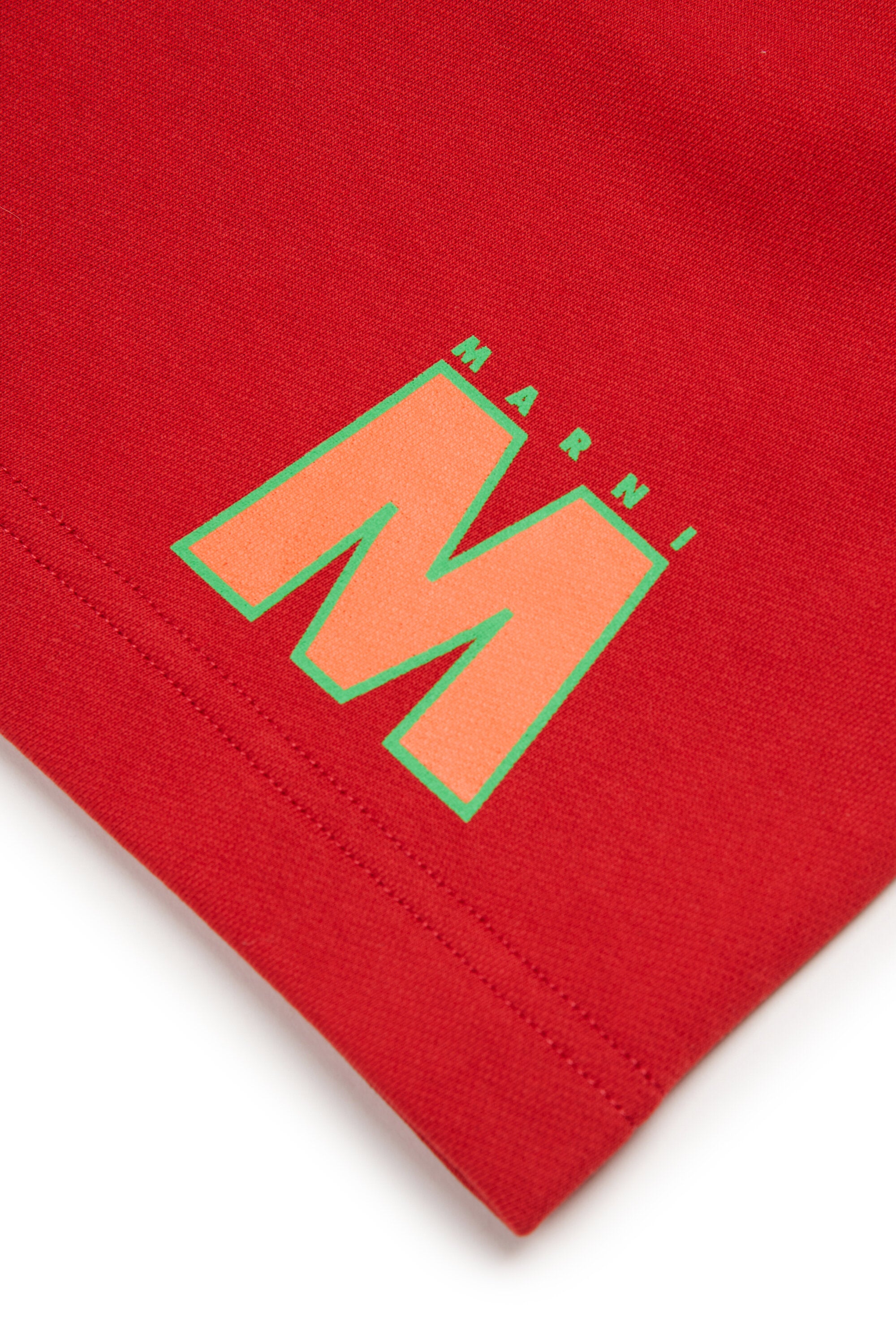 Pantalones cortos de felpa con logo