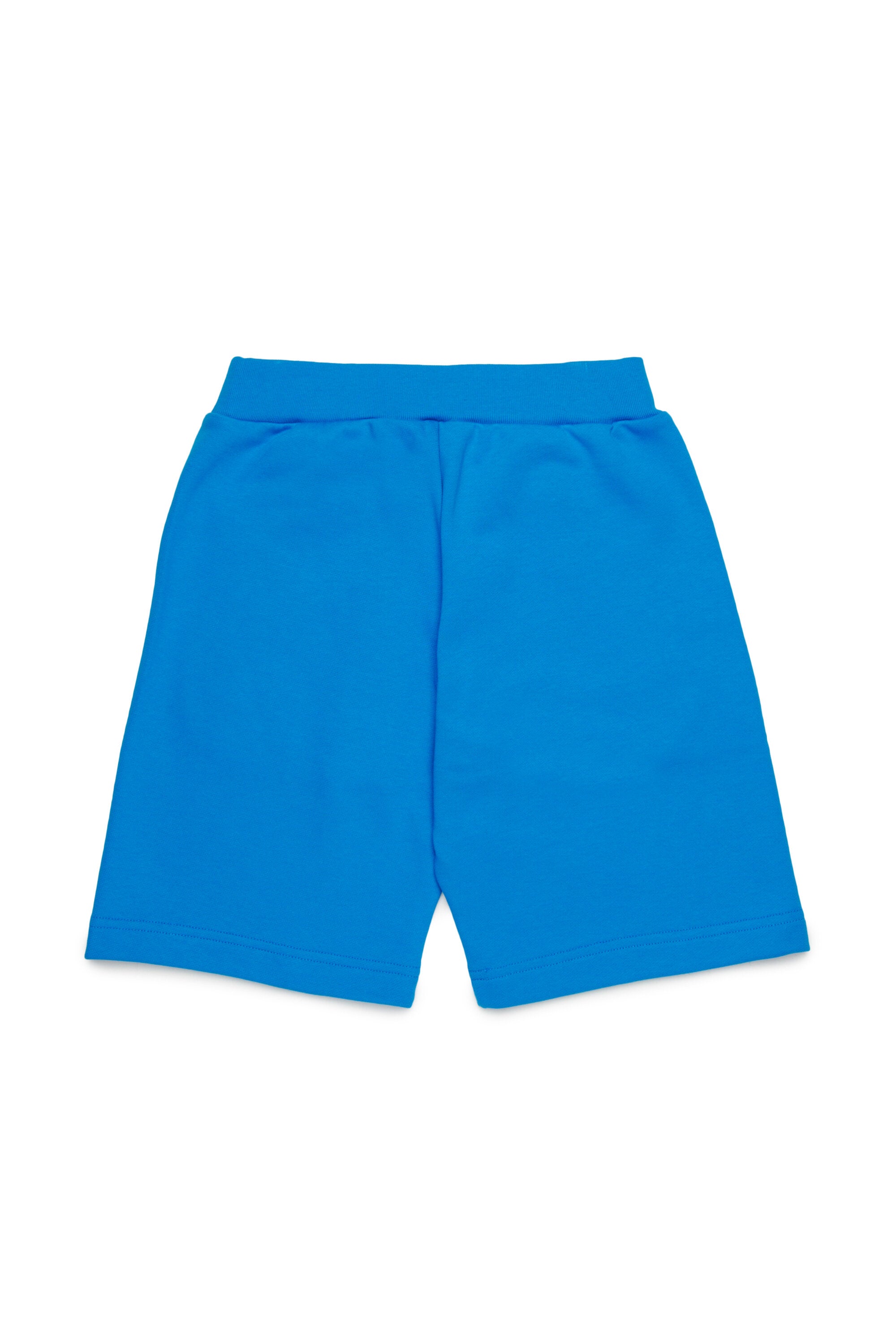 Fleece shorts with logo