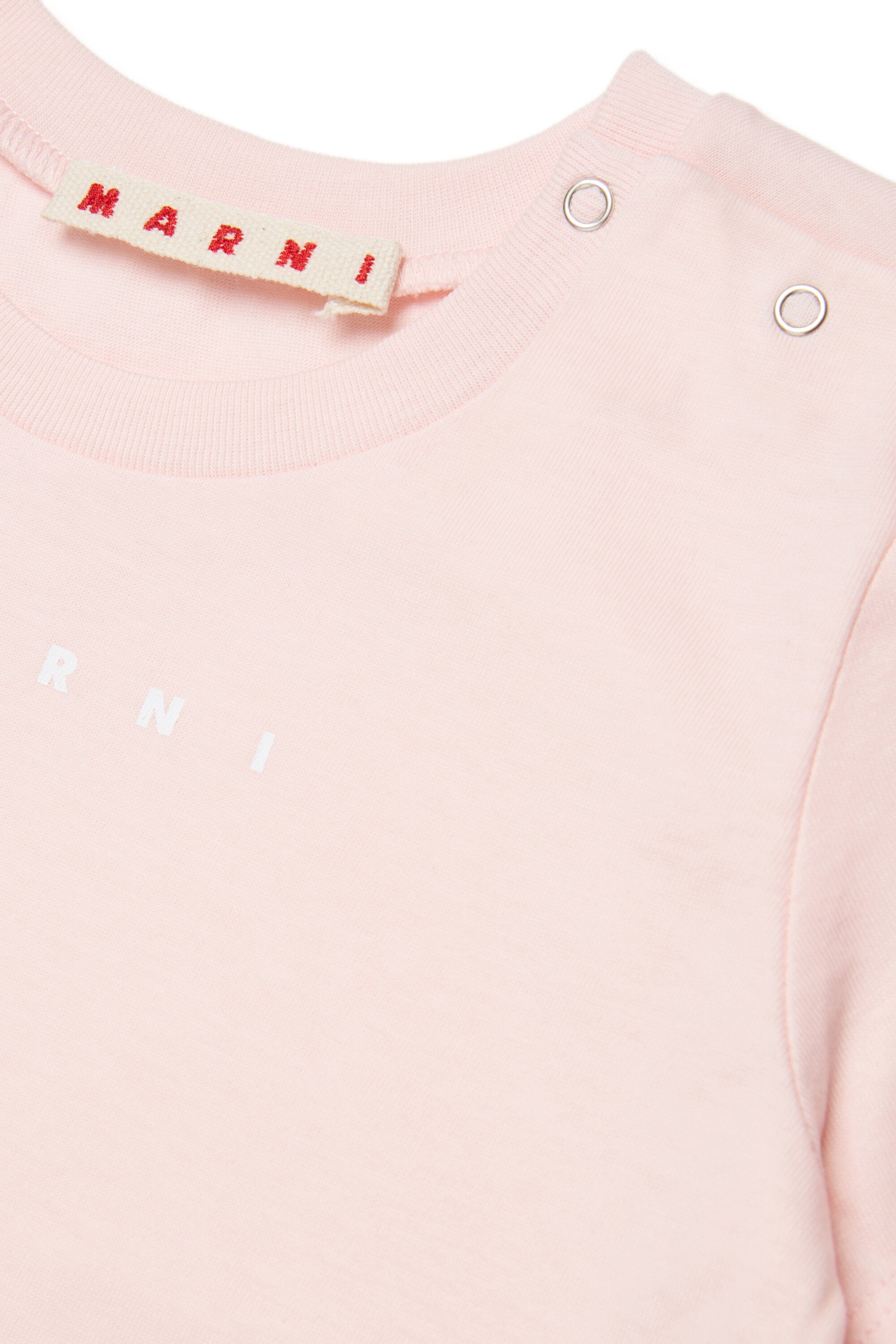 Camiseta de jersey con logotipo Marni