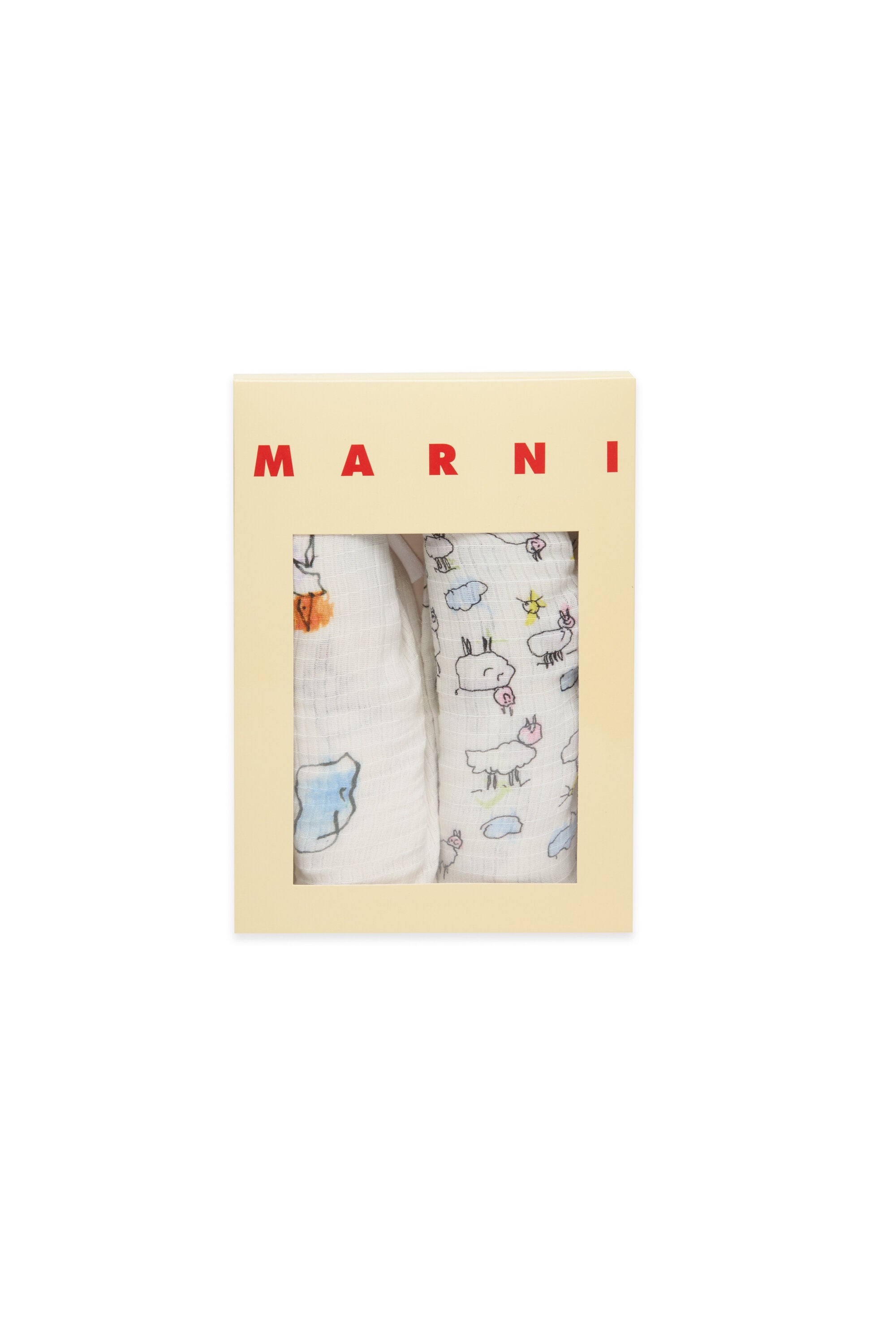 Baby muslin set with logo