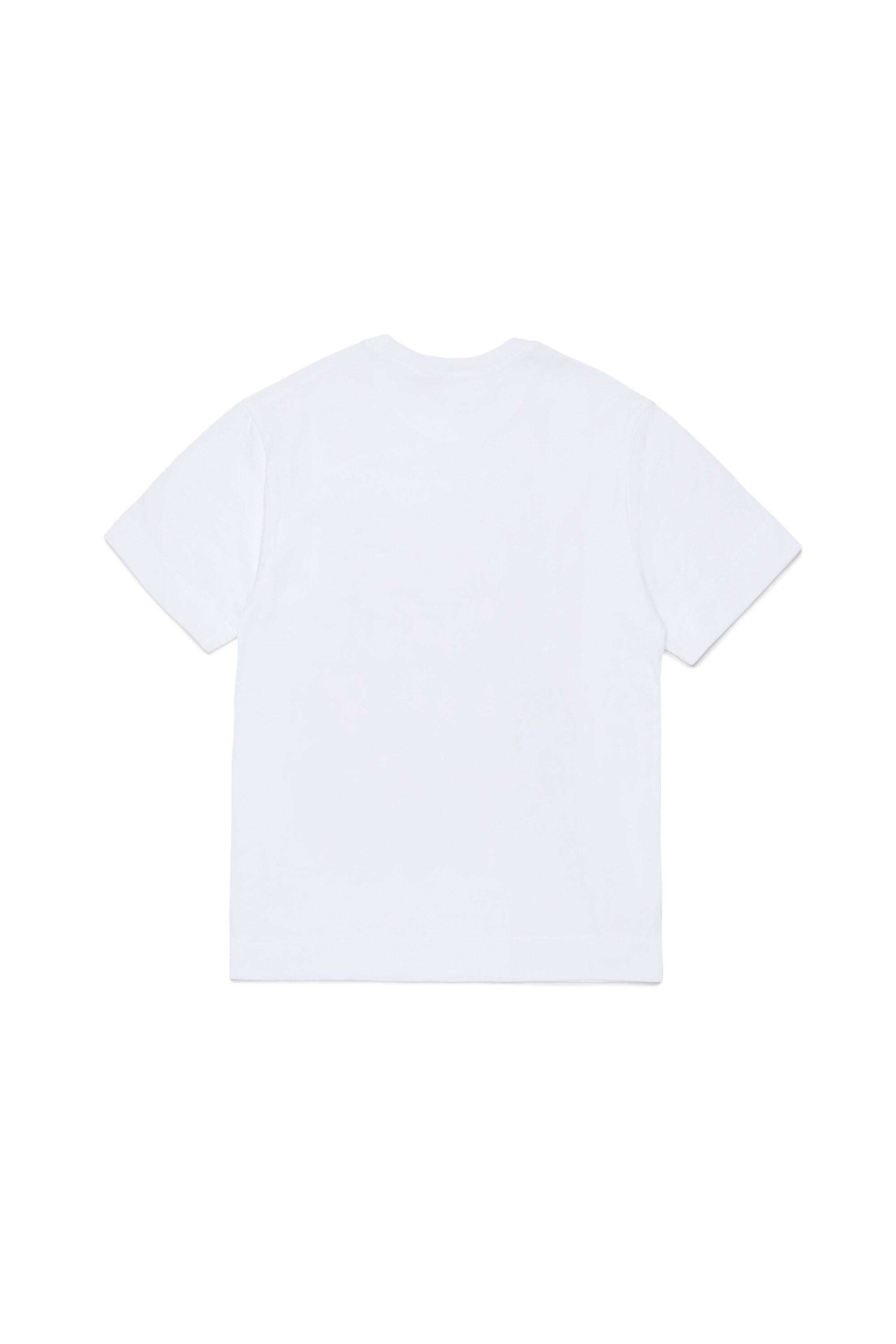 T-shirt with multicolor dinosaur print